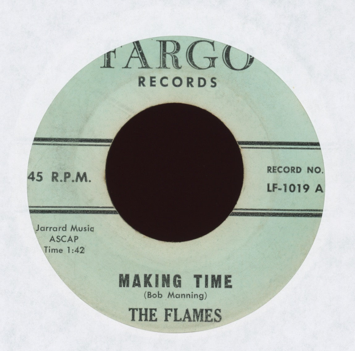 The Flames - Making Time on Fargo R&B Rocker