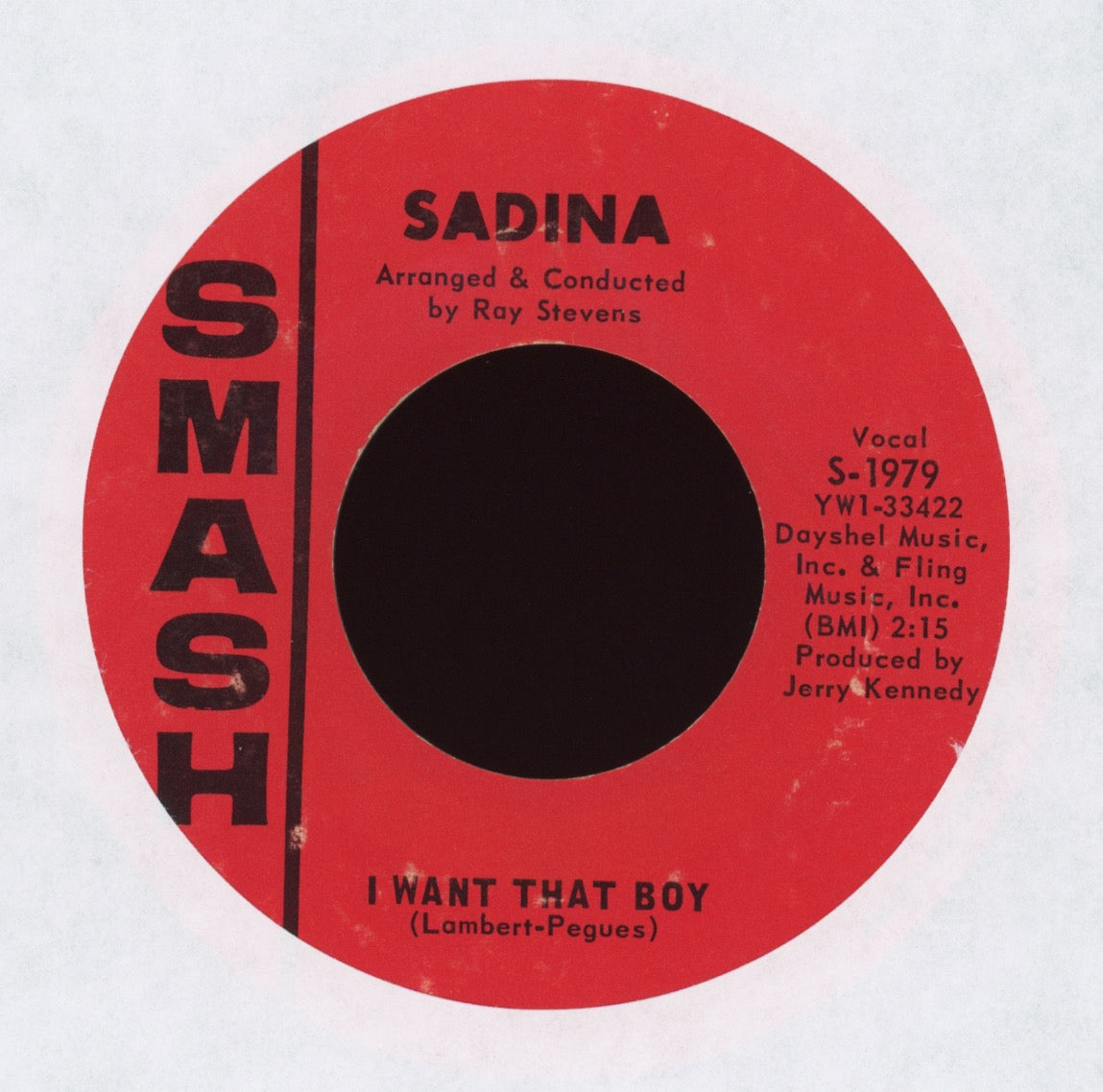Sadina - I Want That Boy on Smash