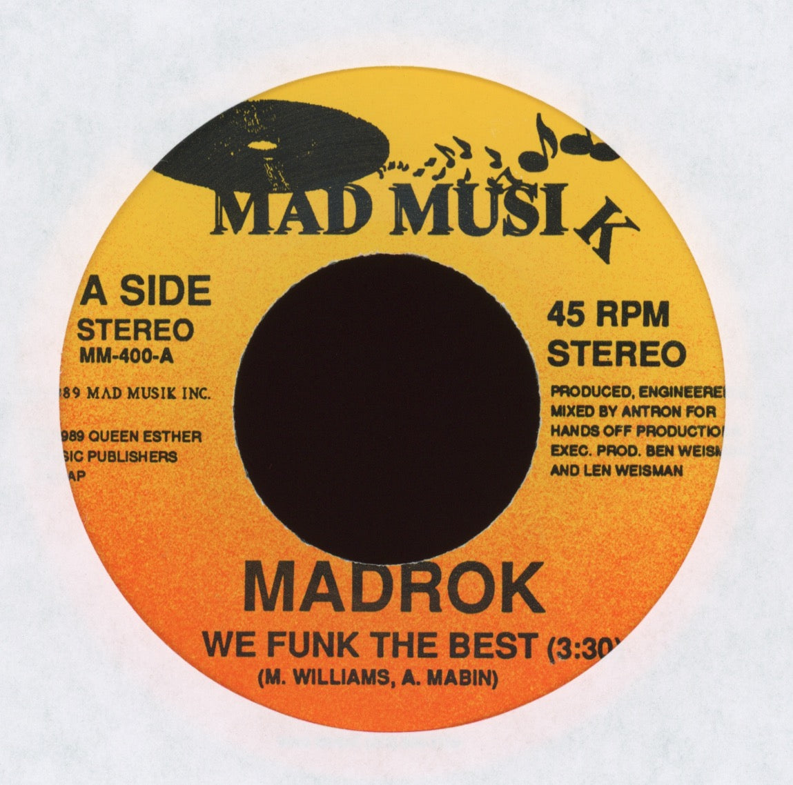 Madrok - We Funk The Best on Mad Musik