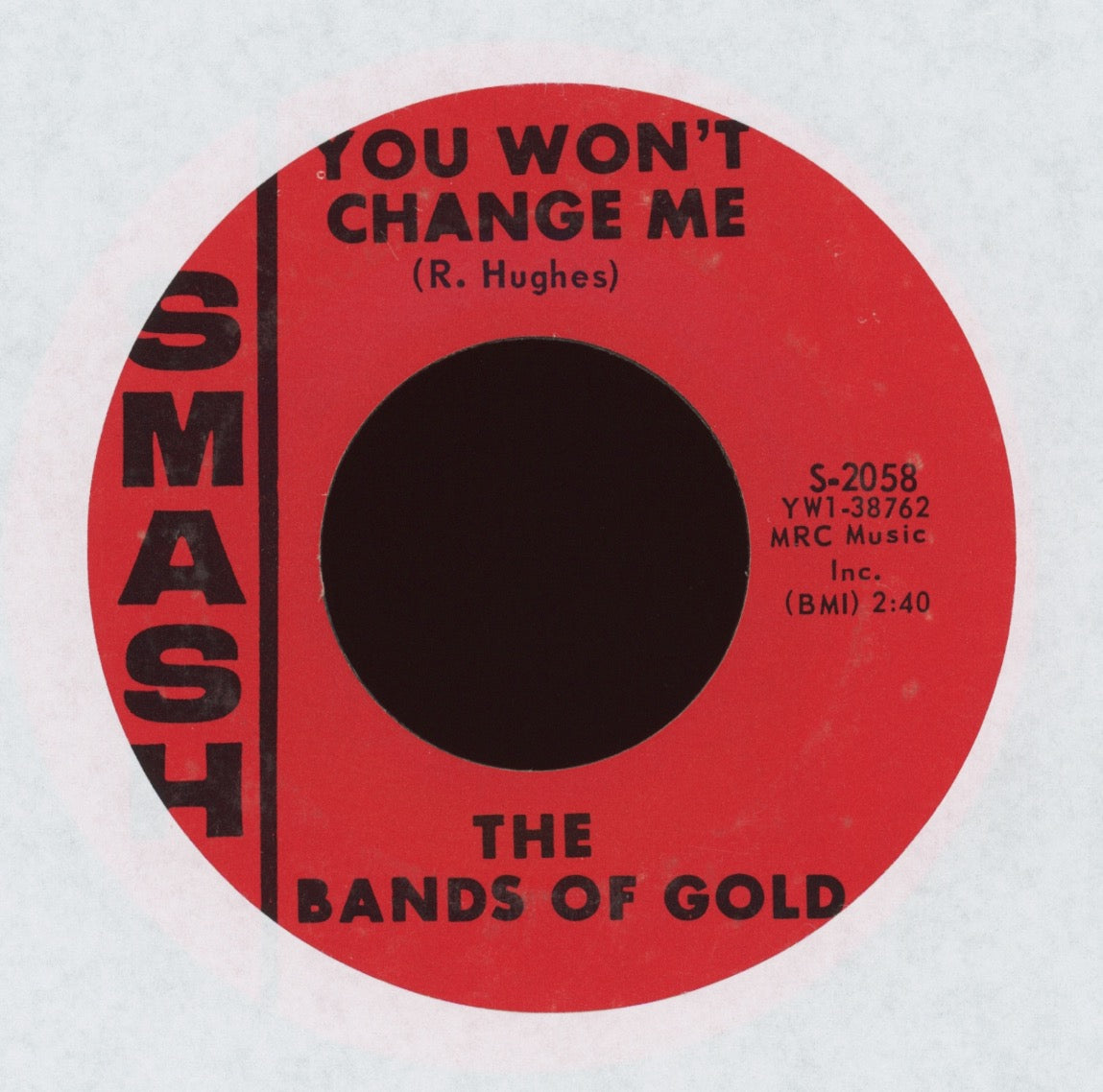 The Bands Of Gold - It's Over on Smash