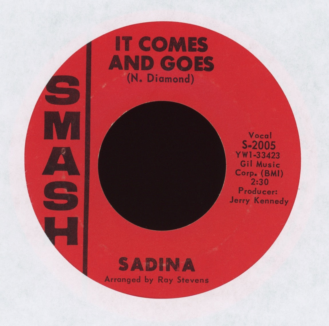 Sadina - It Comes And Goes on Smash
