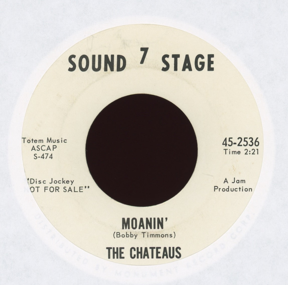 The Chateaus - Moanin' on Sound Stage 7 Promo