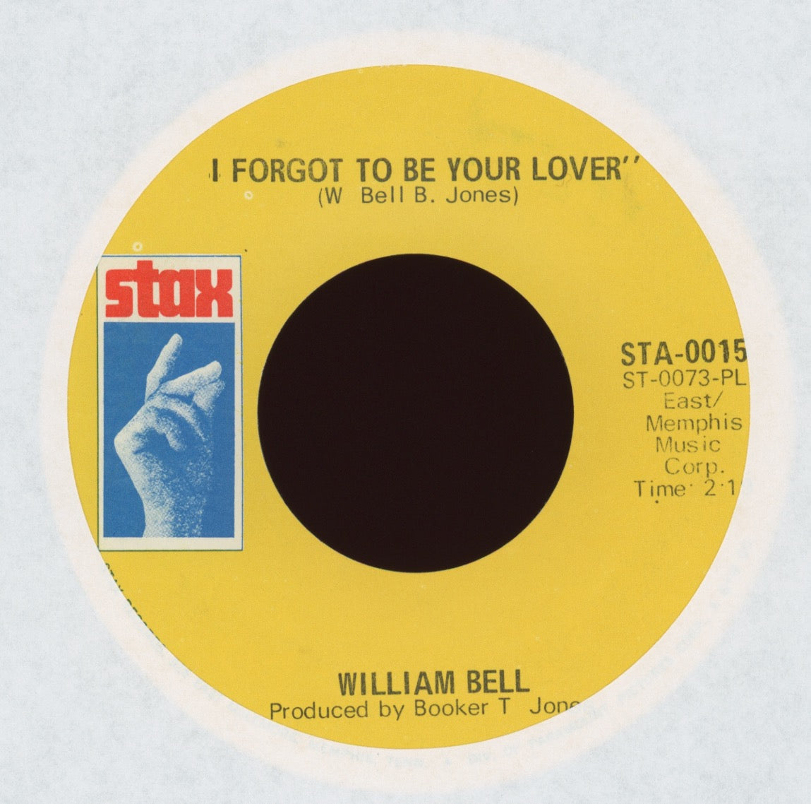 William Bell - I Forgot To Be Your Lover on Stax Samples