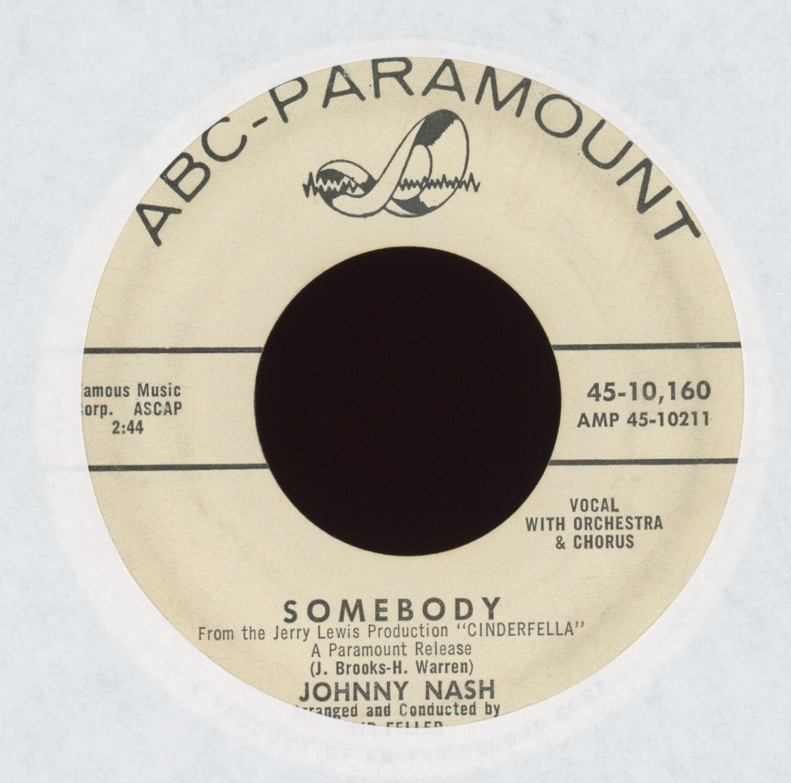 Johnny Nash - Kisses on ABC Paramount Promo