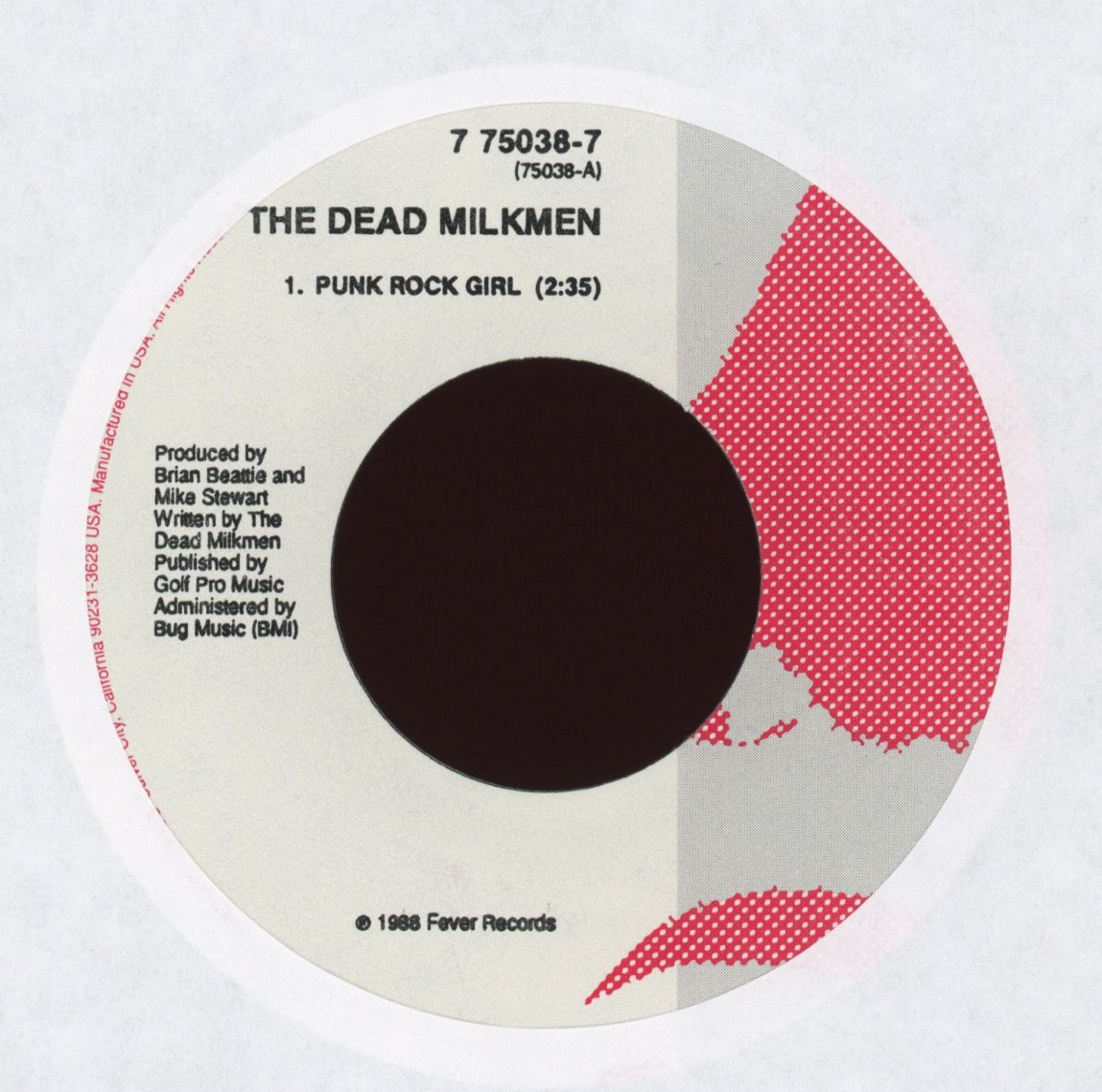 The Dead Milkmen - Punk Rock Girl on Enigma