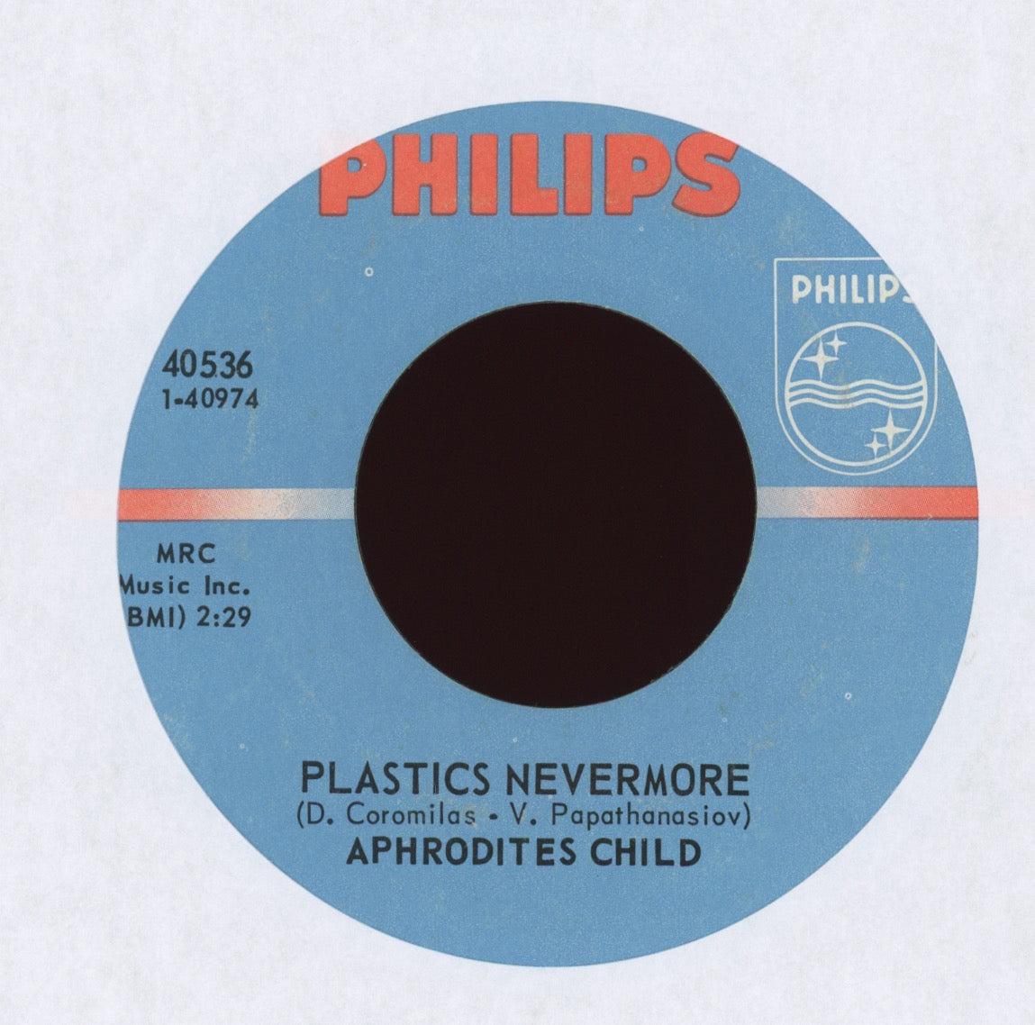 Aphrodite's Child - Plastics Nevermore on Phillips