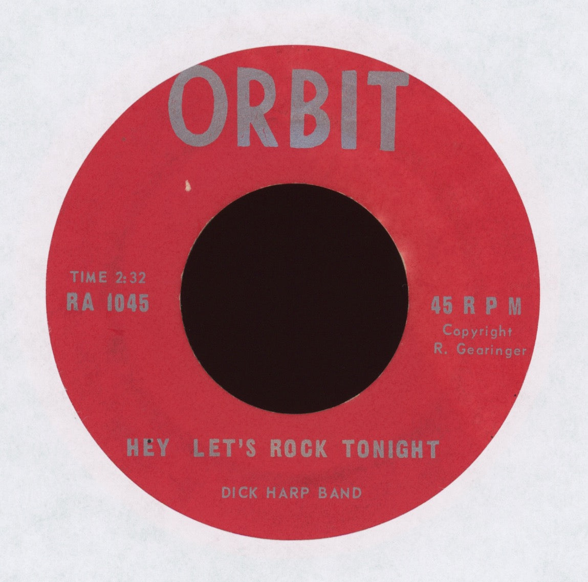 Dick Harp - Hey Let's Rock Tonight on Orbit