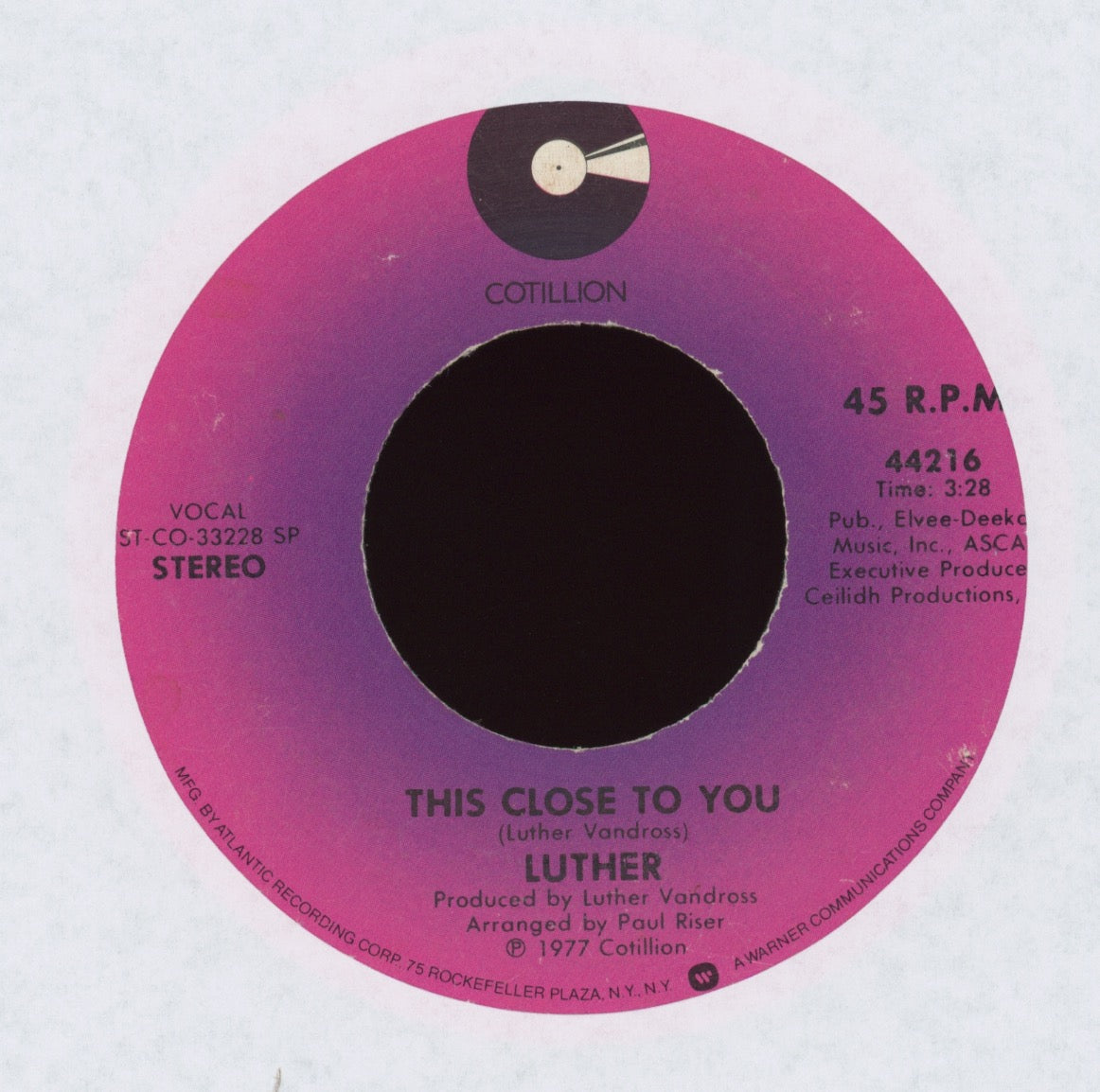 Luther - Don't Wanna Be A Fool on Cotillion