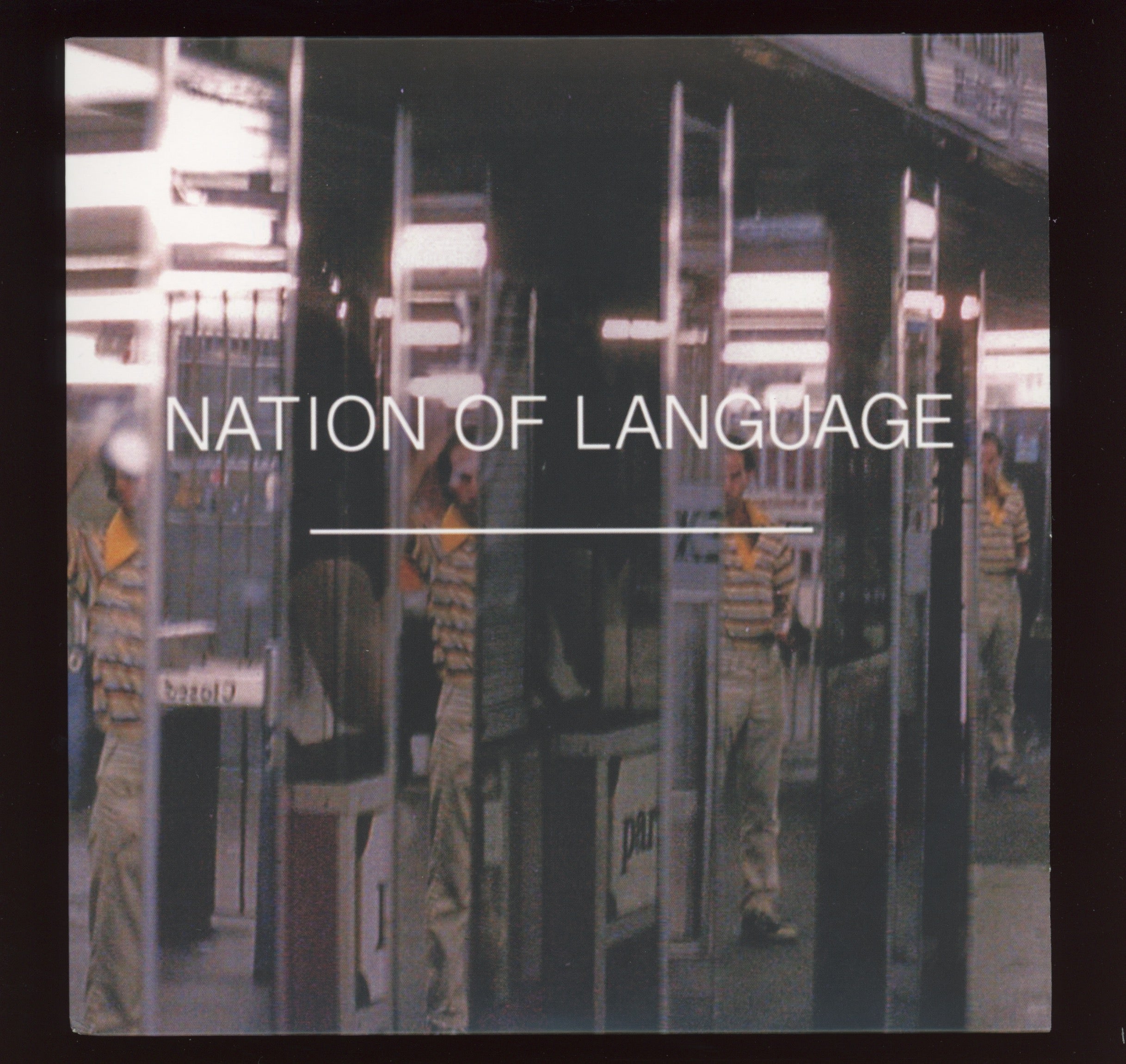 Nation Of Language - Gouge Away / One More Try 7" With Picture Sleeve