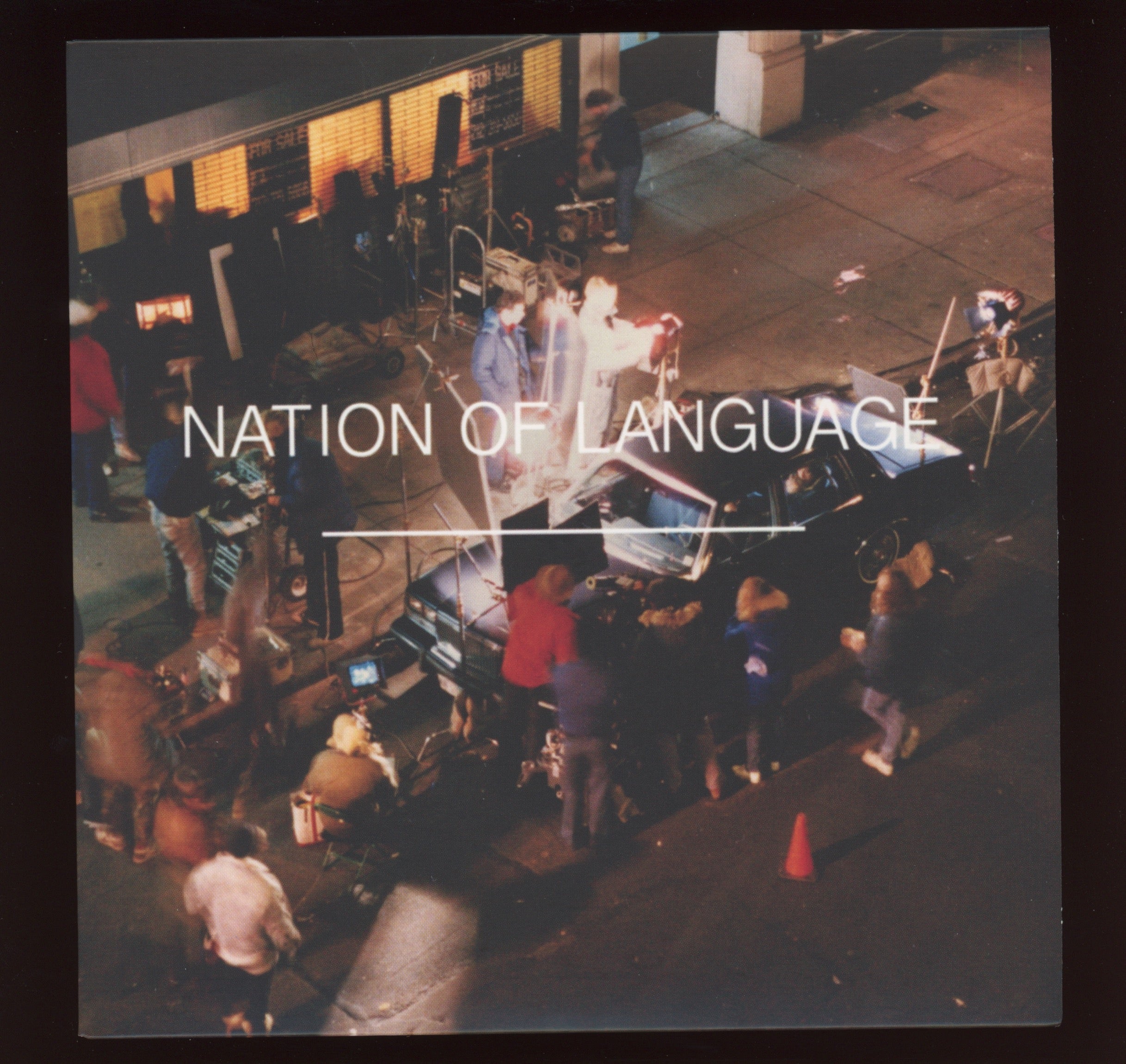 Nation Of Language - The Motorist / Sacred Tongue 7" With Picture Sleeve