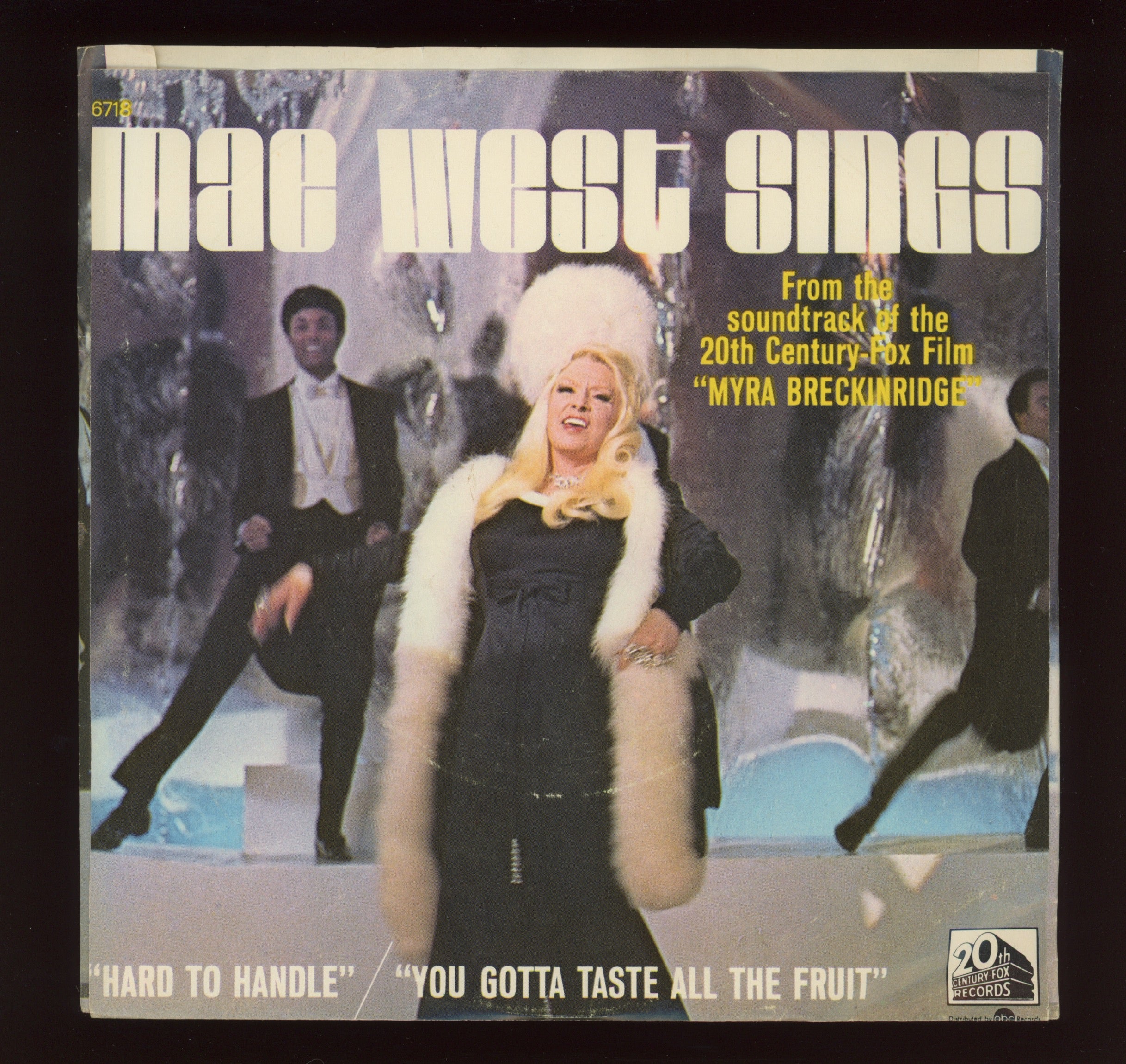 Mae West - Hard To Handle on 20th Century Fox Promo With Picture Sleeve