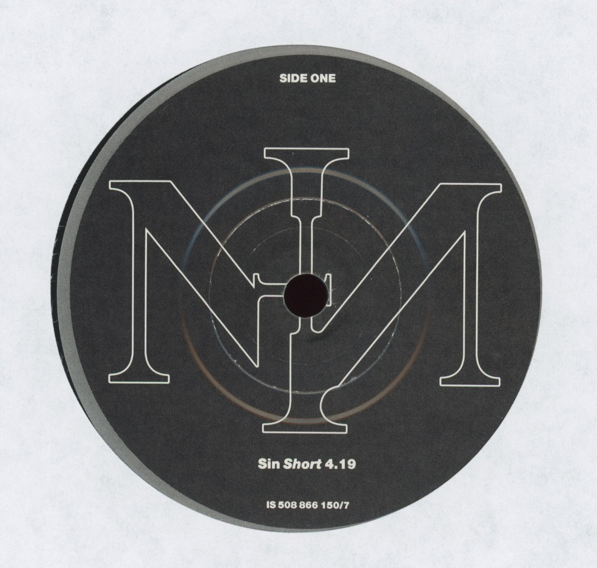 Nine Inch Nails - Sin on Island TVT 7" With Picture Sleeve