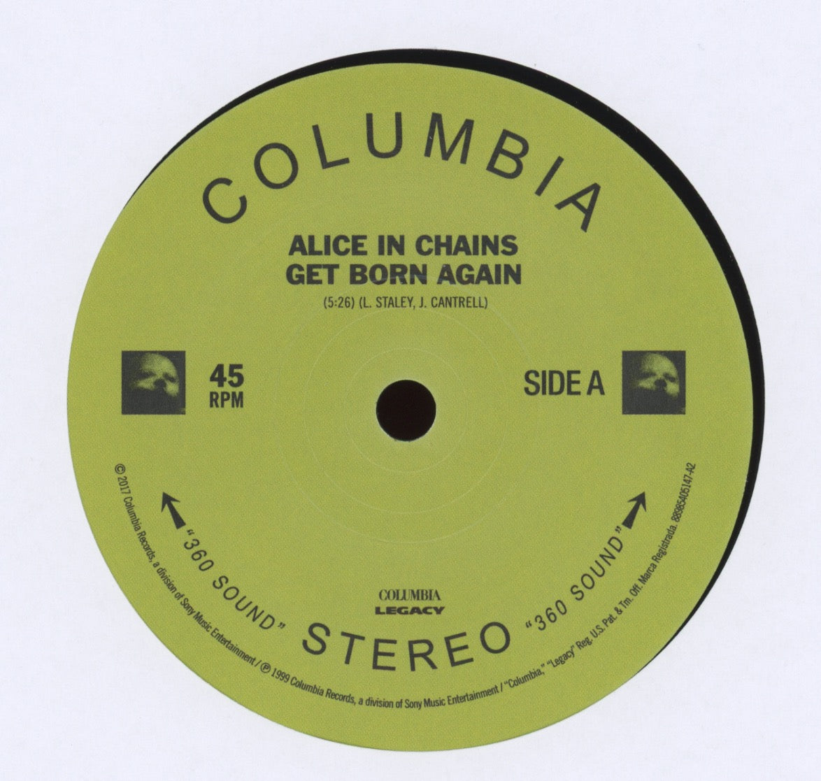 Alice In Chains - What The Hell Have I / Get Born Again on Columbia Limited RSD 2017