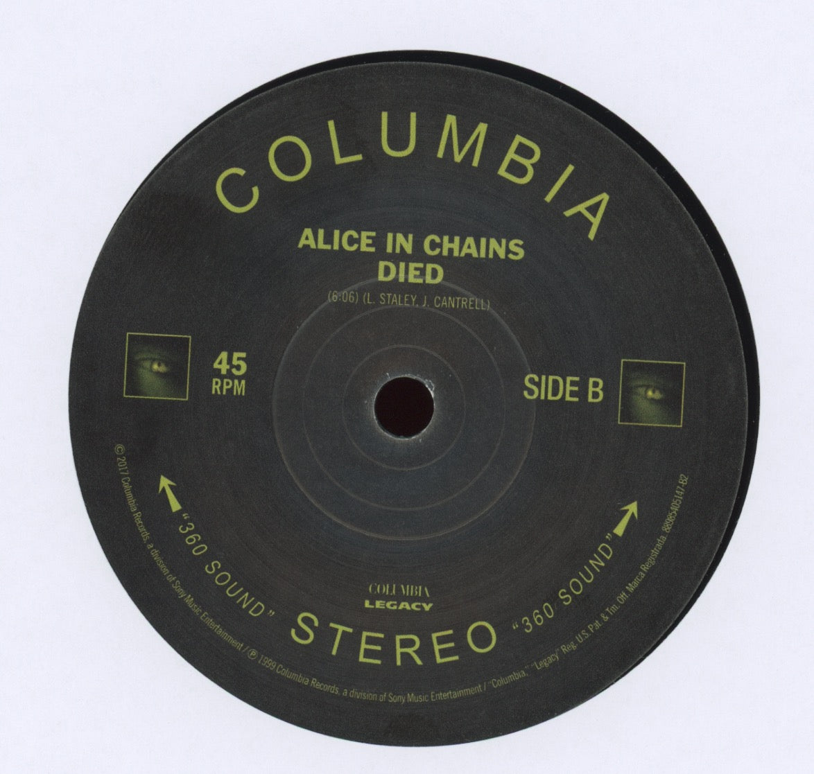 Alice In Chains - What The Hell Have I / Get Born Again on Columbia Limited RSD 2017