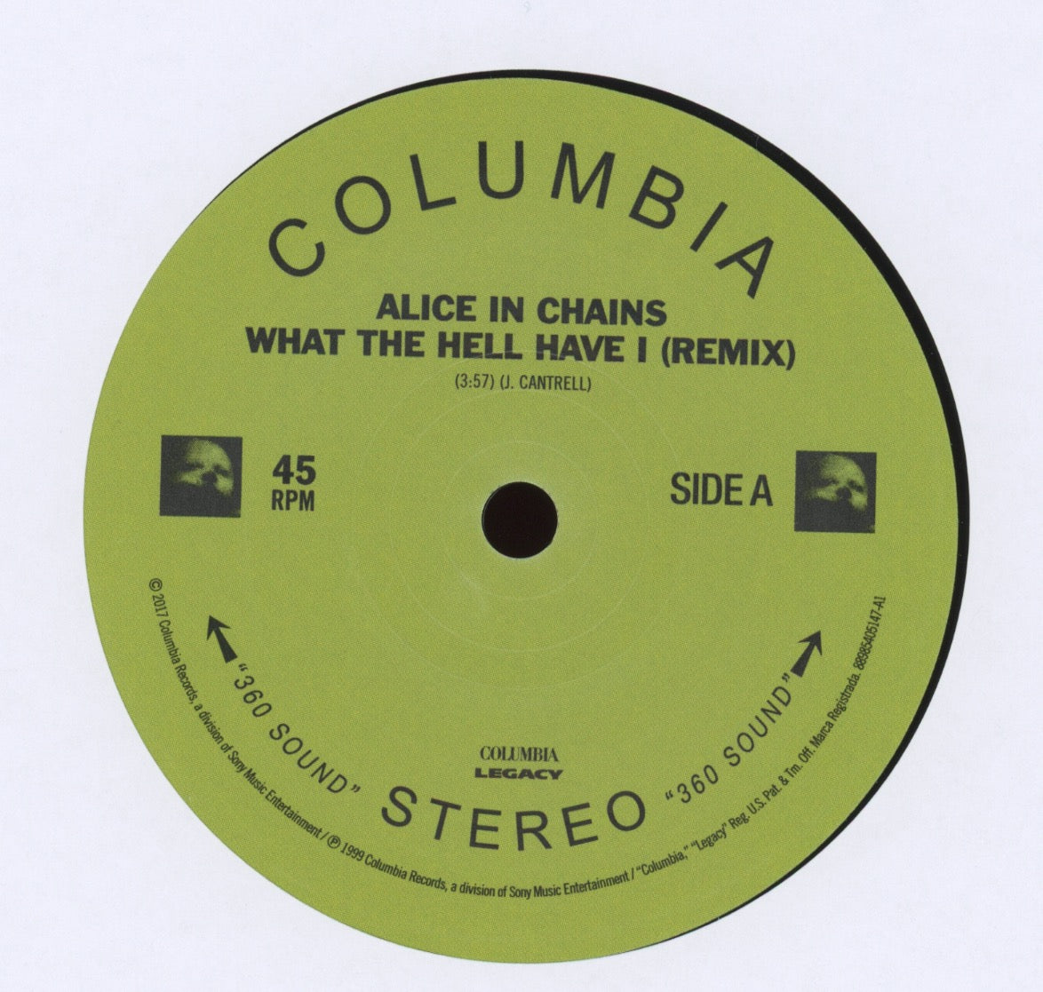 Alice In Chains - What The Hell Have I / Get Born Again on Columbia Limited RSD 2017