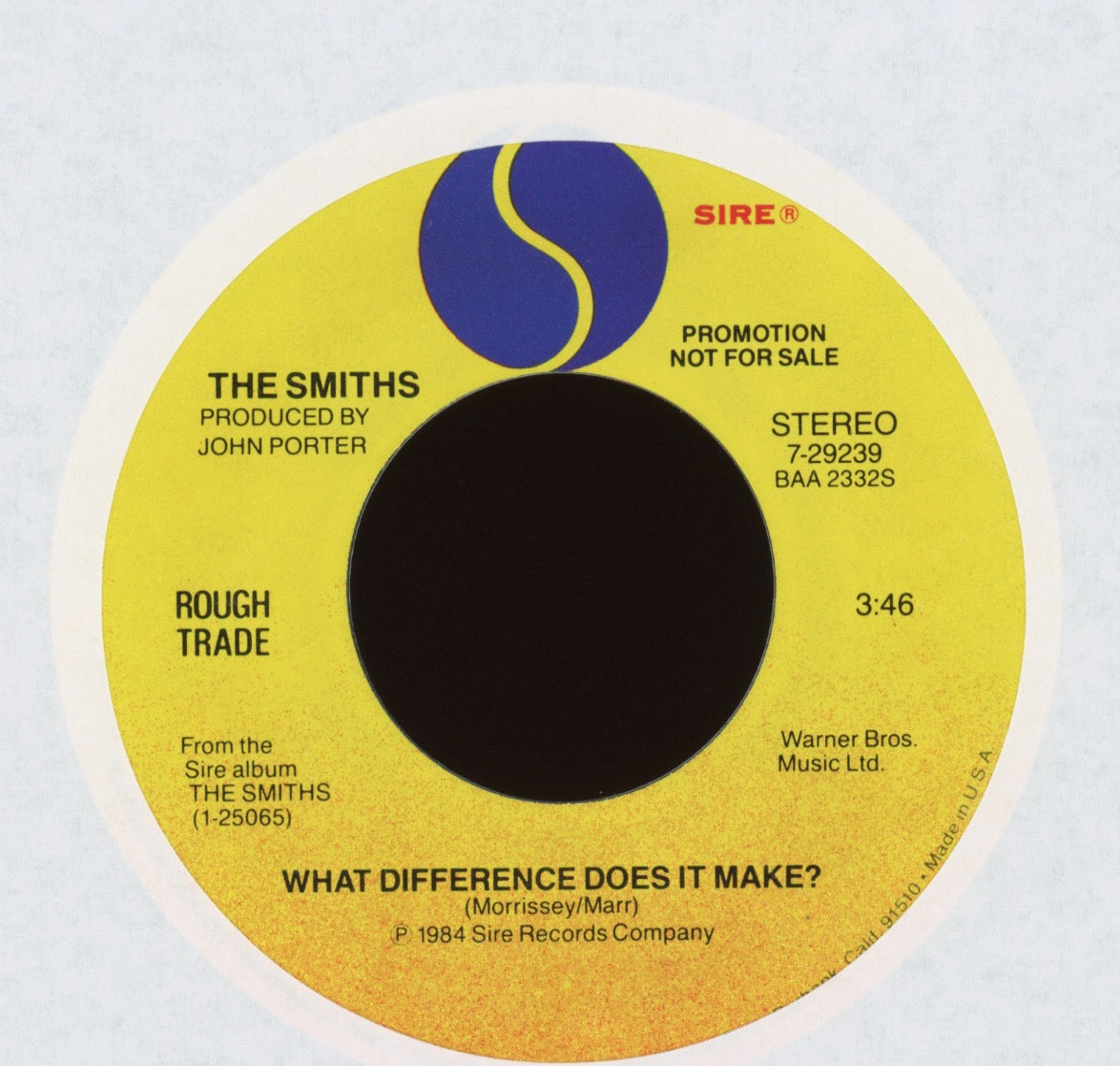 The Smiths What Difference Does It Make The Smiths What Difference Does It Make