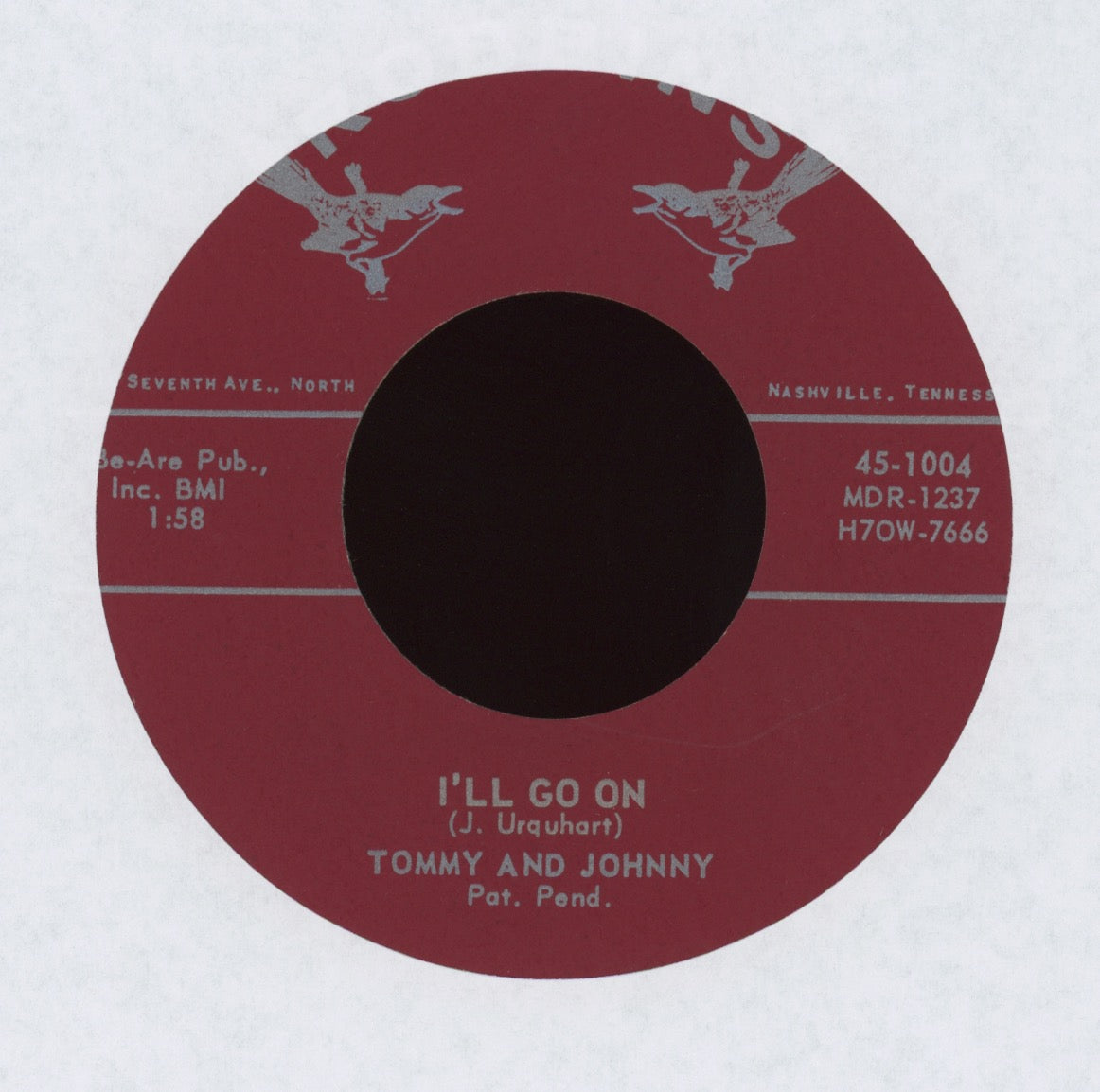 Tommy and Johnny - I'll Go On on Robbins