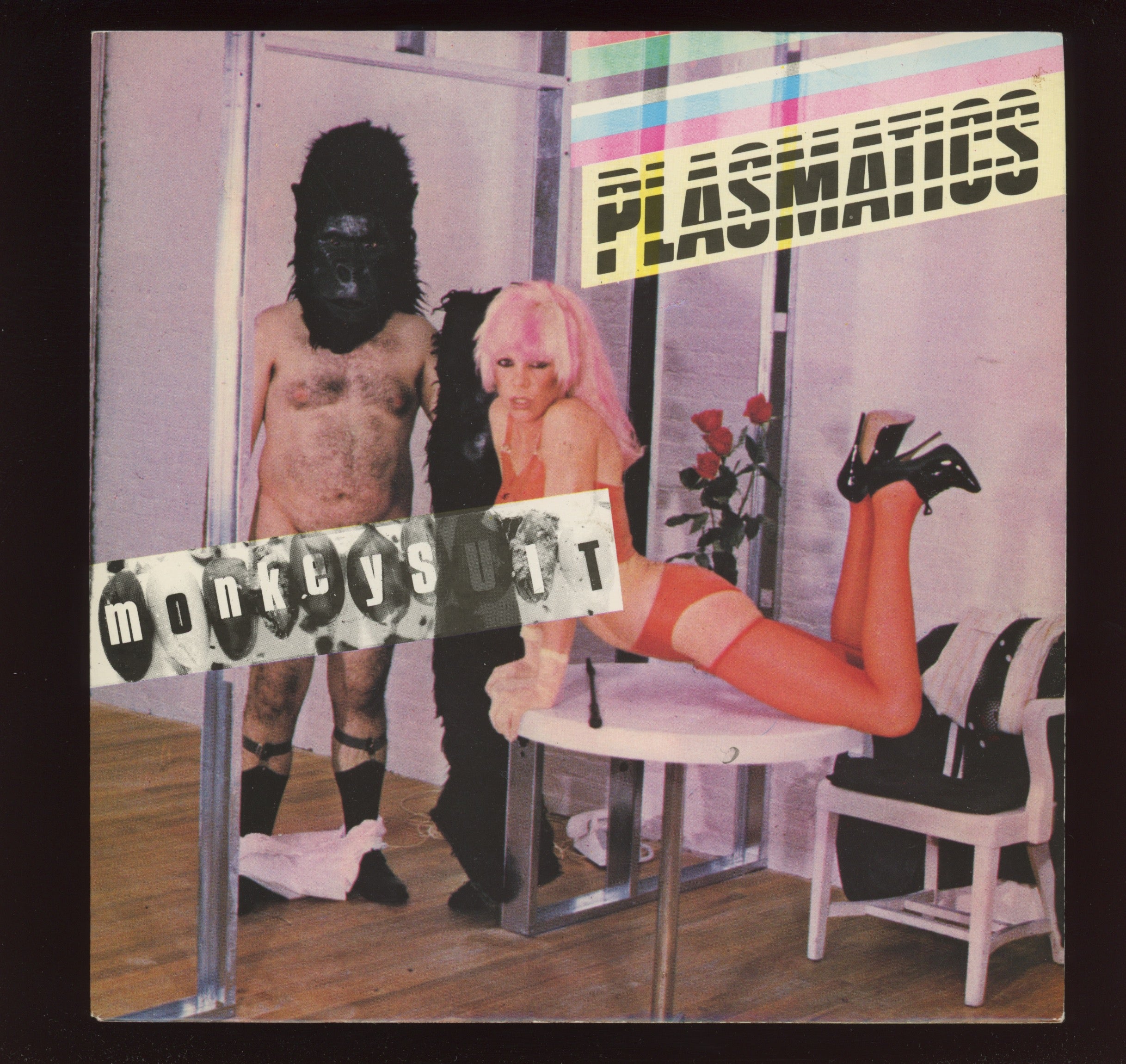 Plasmatics - Monkey Suit on Stiff Splatter Vinyl 7" With Picture Sleeve