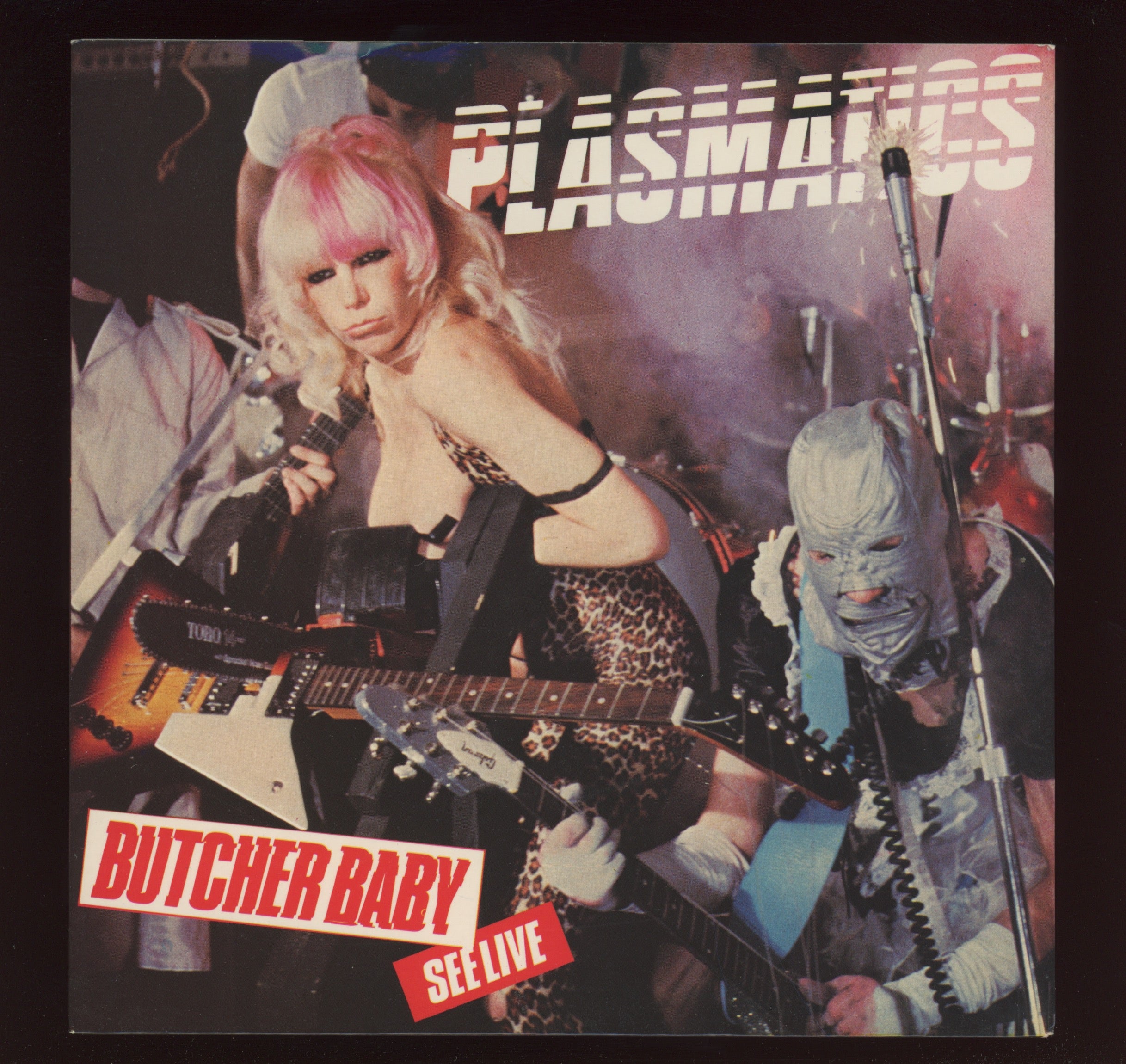 Plasmatics - Butcher Baby on Stiff Splatter Vinyl 7" With Picture Sleeve