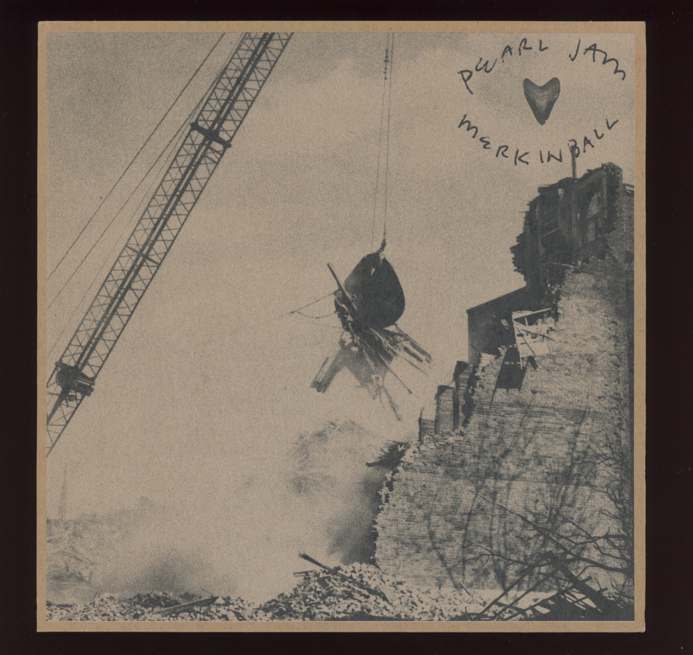 Pearl Jam - Merkinball on Epic 45 With Picture Sleeve