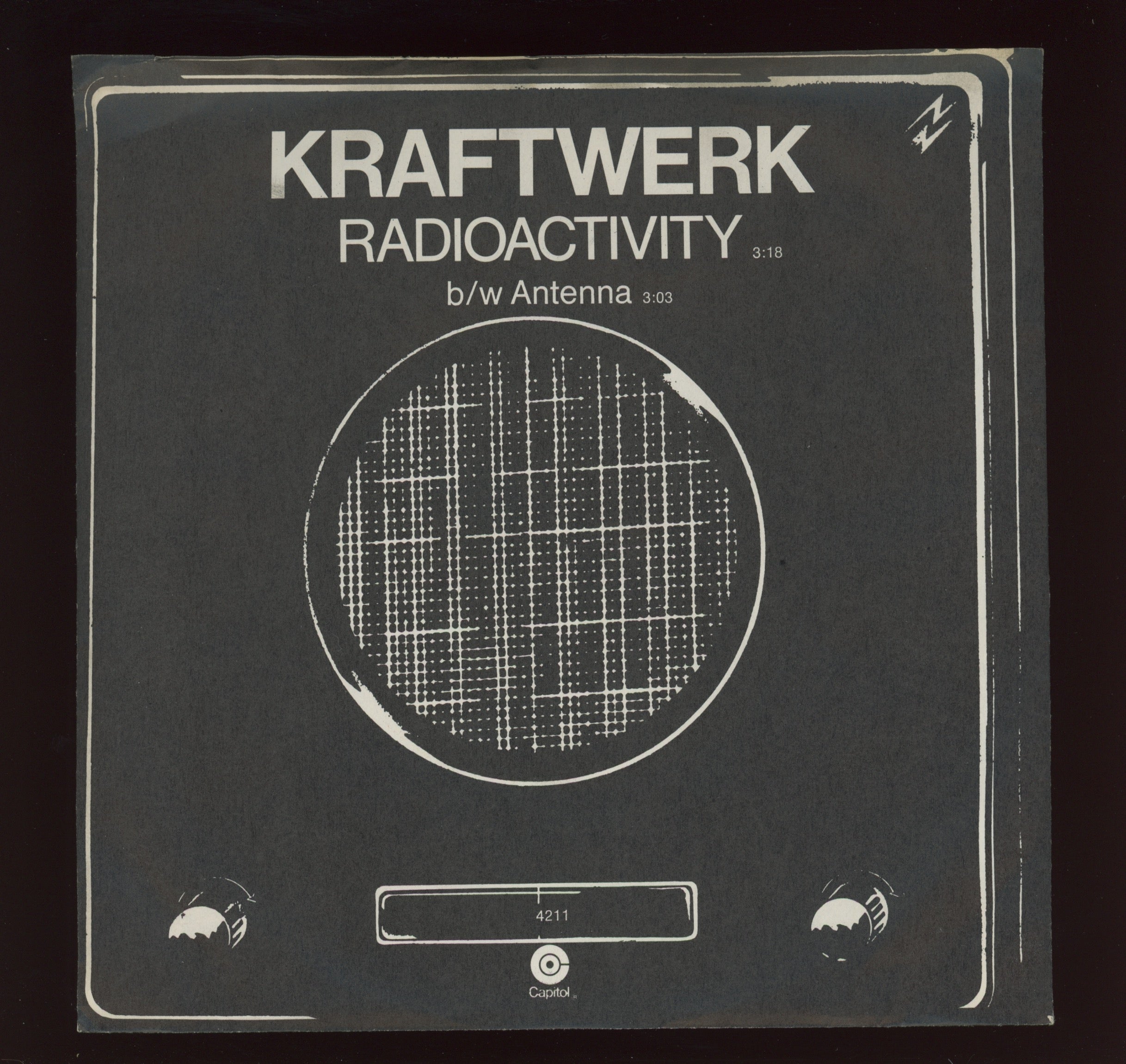 Kraftwerk - Radioactivity on Capitol Promo With Picture Sleeve
