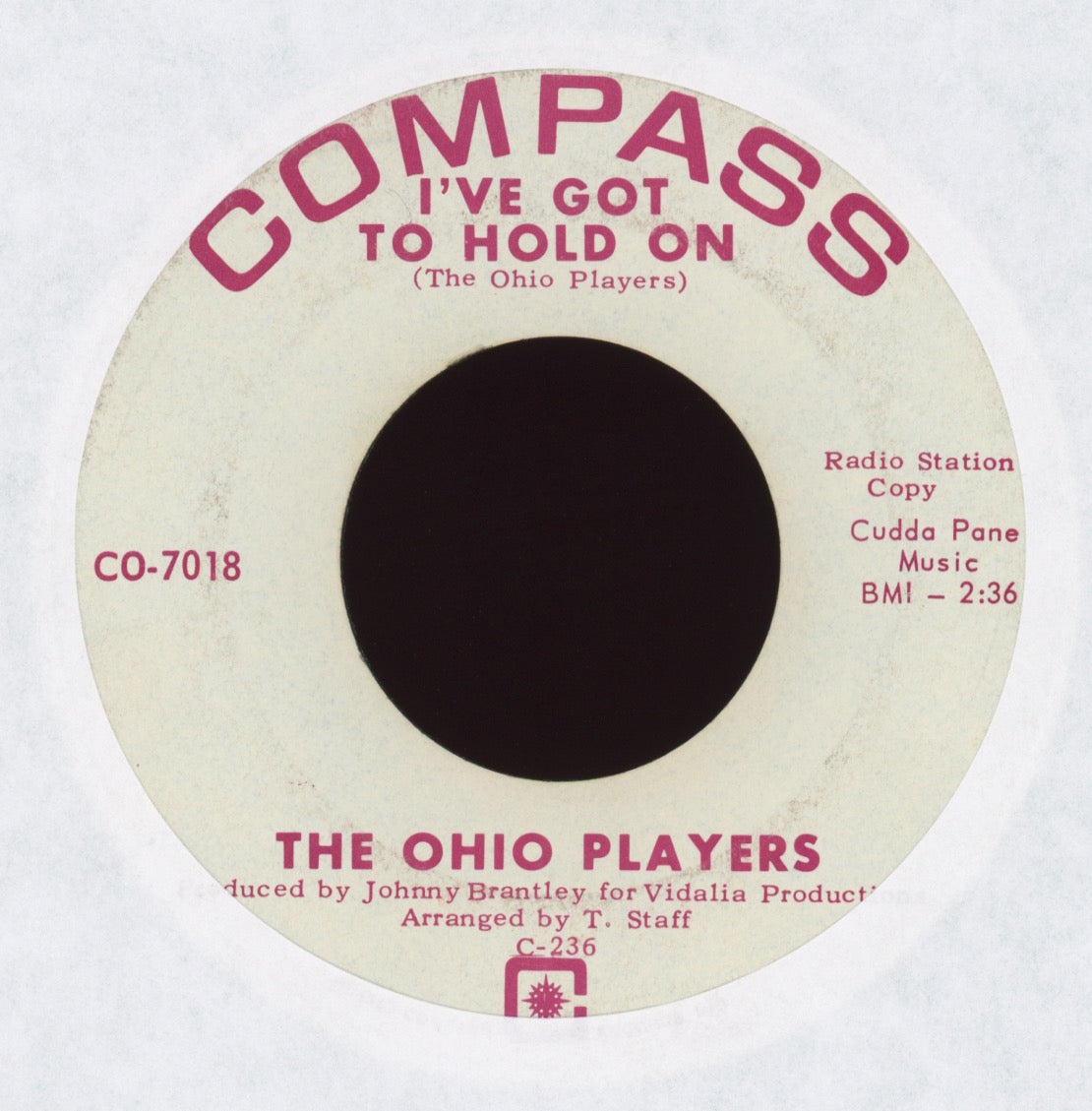 Ohio Players - I've Got To Hold On on Compass Promo
