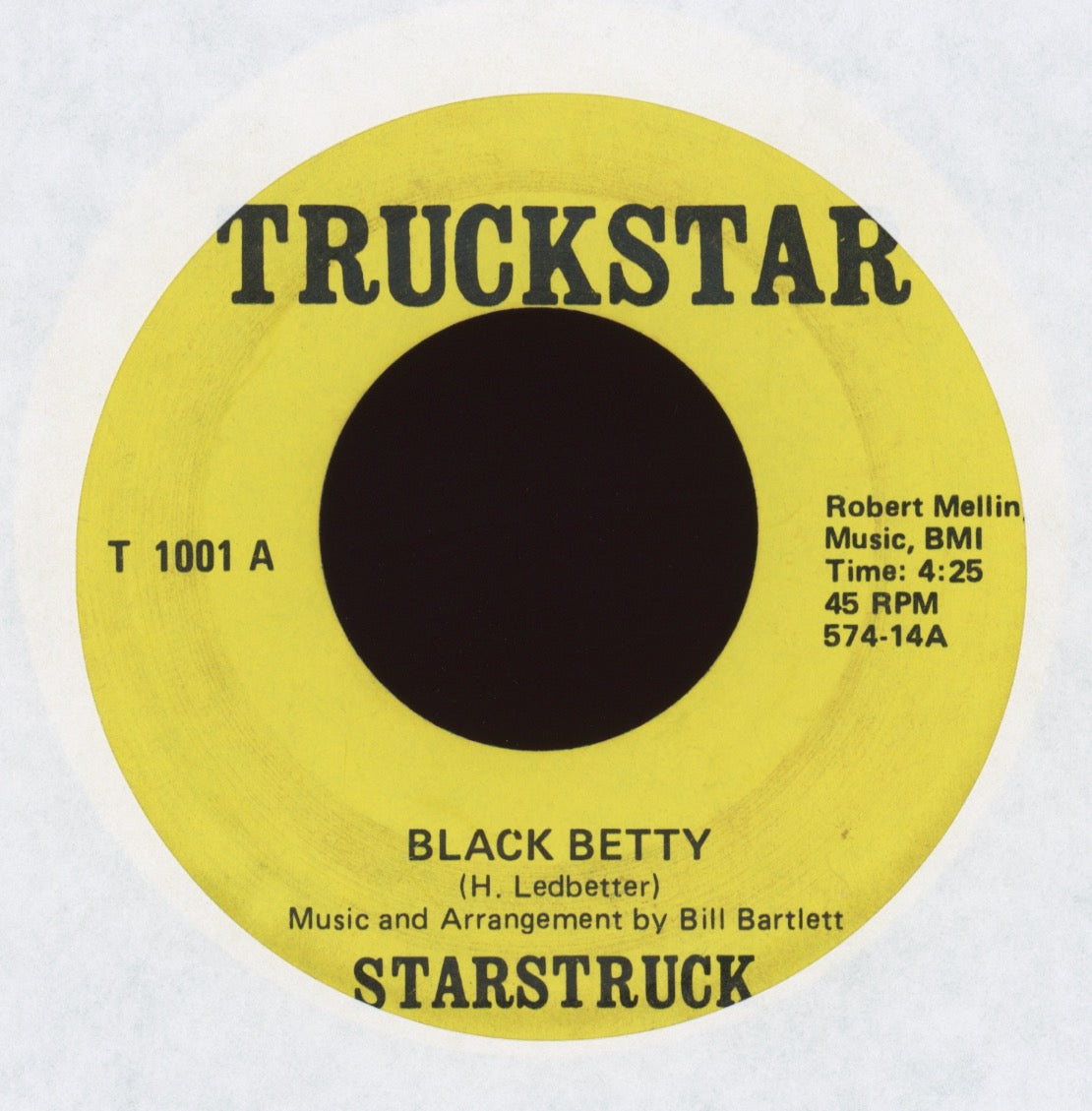 Starstruck - Black Betty on Truckstar
