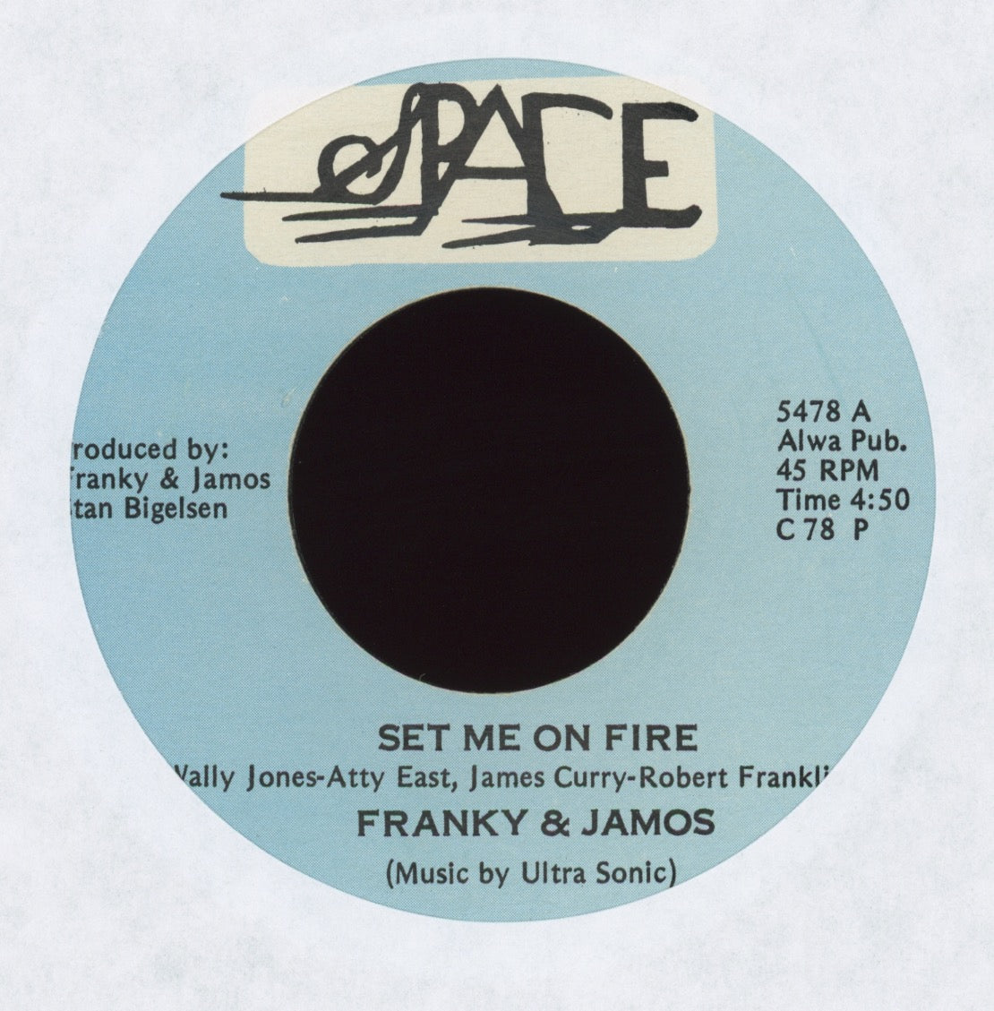 Franky & Jamo - Set Me On Fire on Space