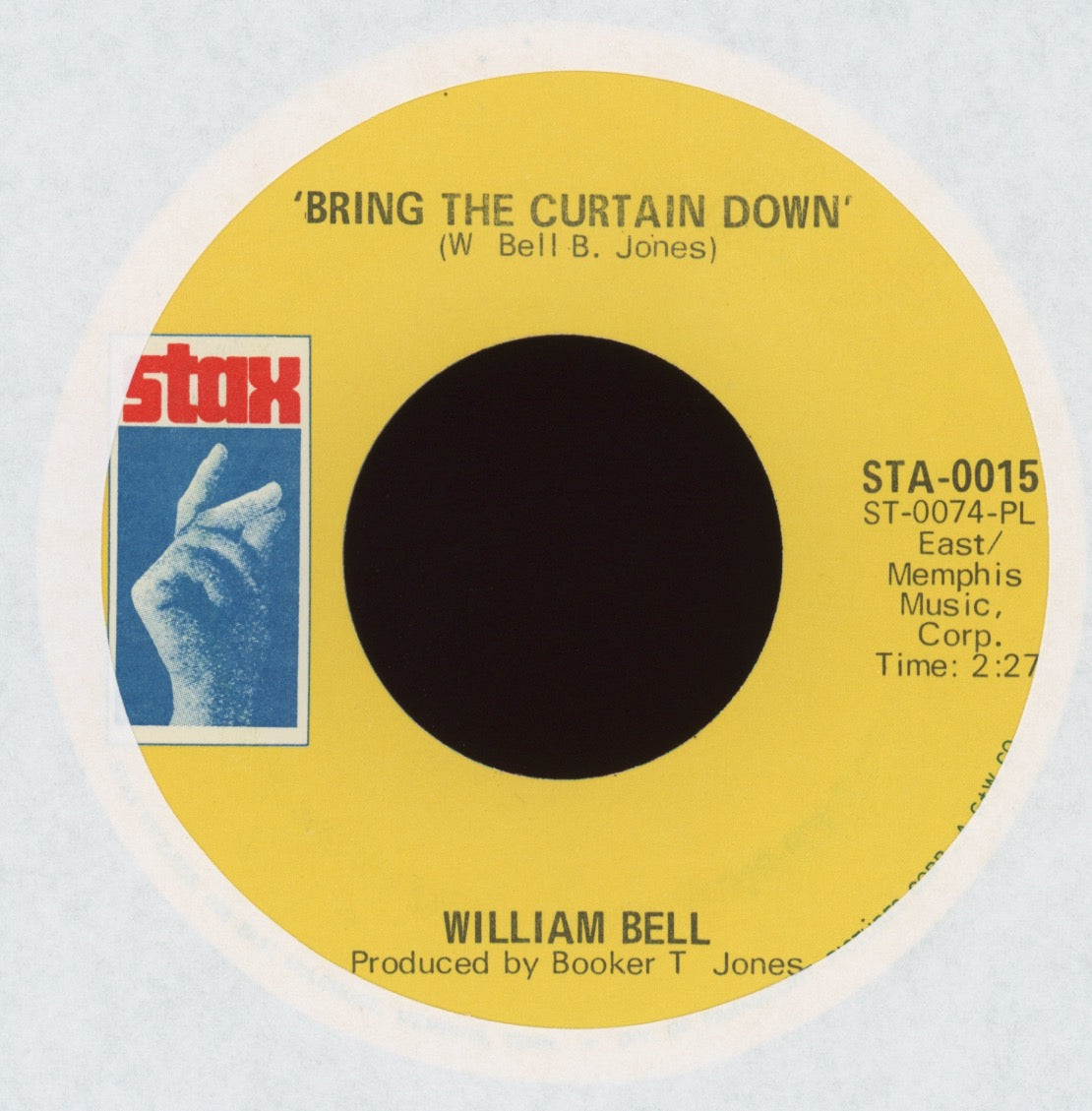 William Bell - I Forgot To Be Your Lover on Stax Samples