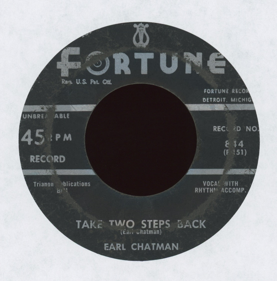 Earl Chatman - Take Two Steps Back on Fortune