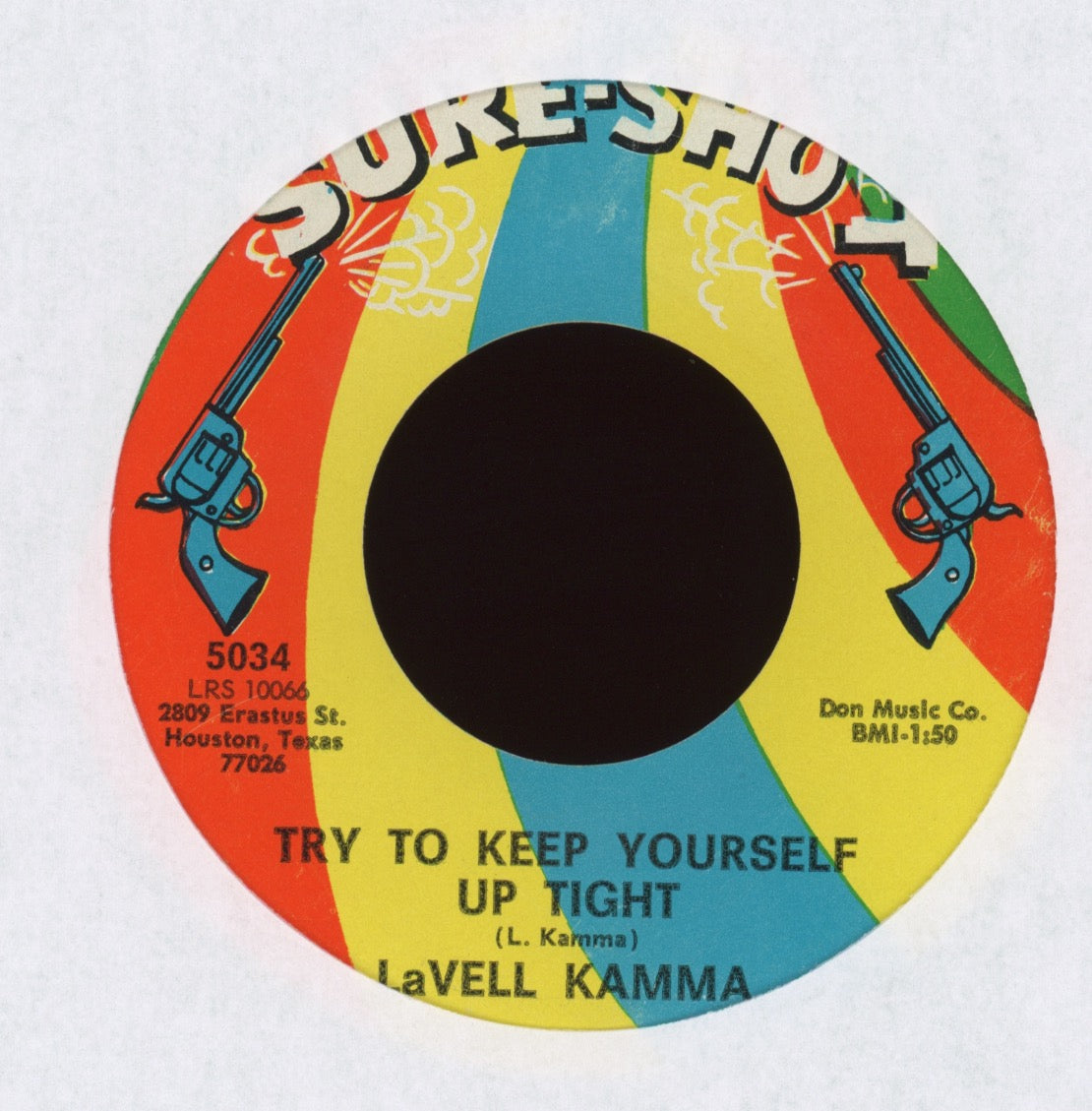 Lavell Kamma - Try To Keep Yourself Up Tight on Sure Shot