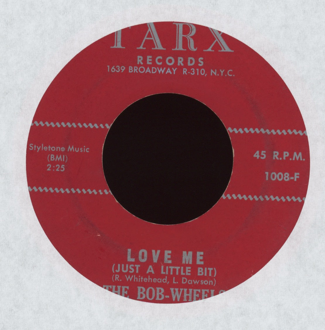 The Bob-Wheels - Love Me (Just A Little Bit) on Tarx