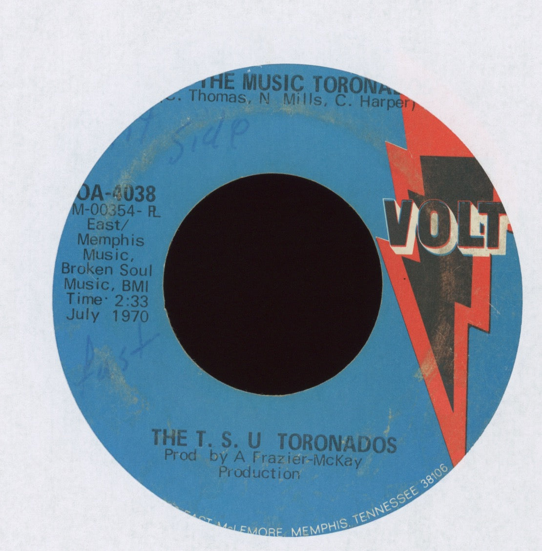The T.S.U. Toronadoes - Play The Music Toronados on Volt