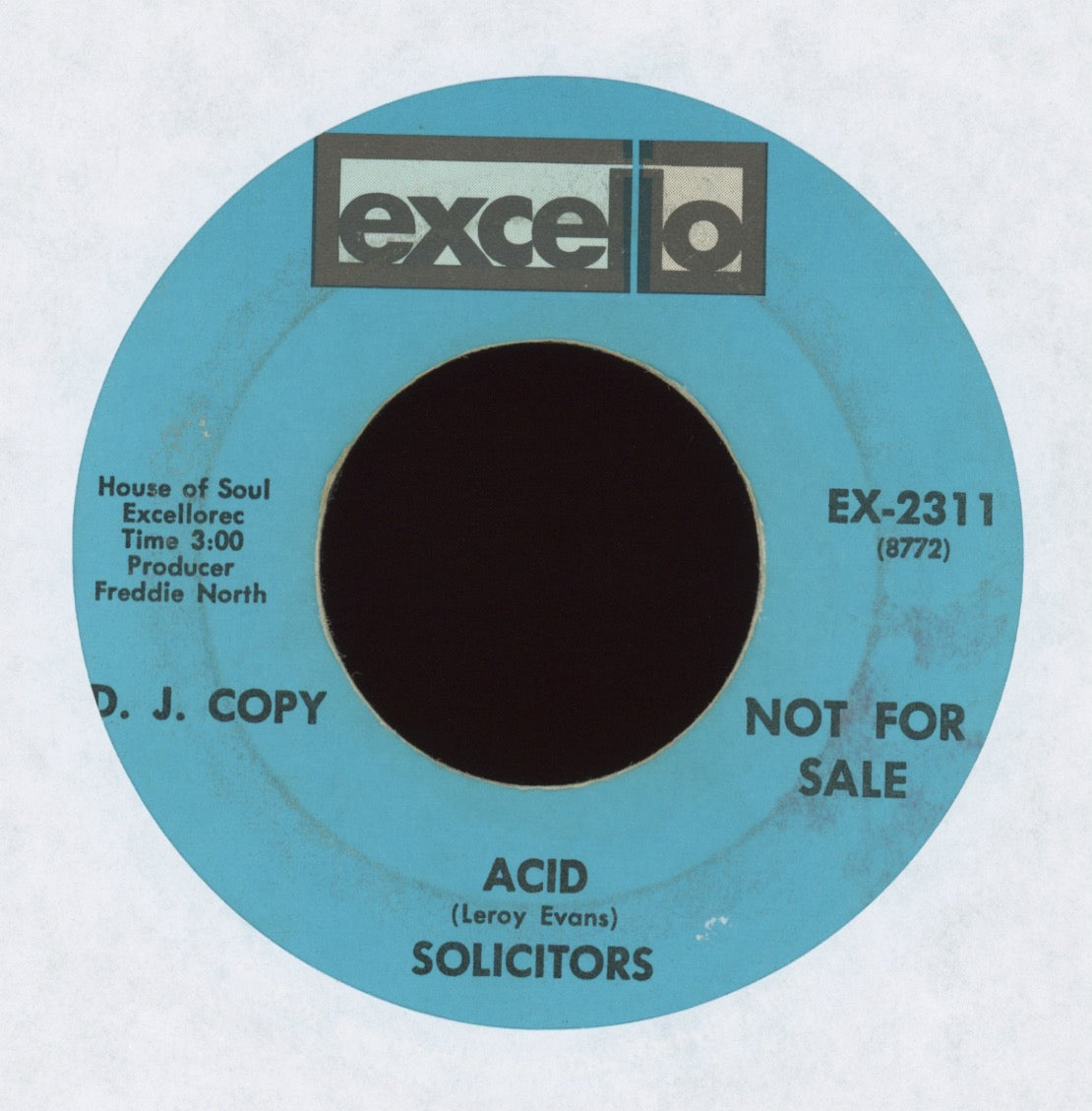 Solicitors - Acid on Excello Promo