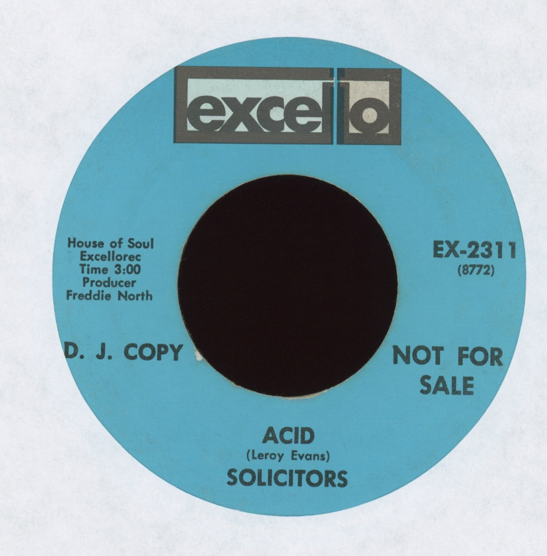 Solicitors - Acid on Excello Promo