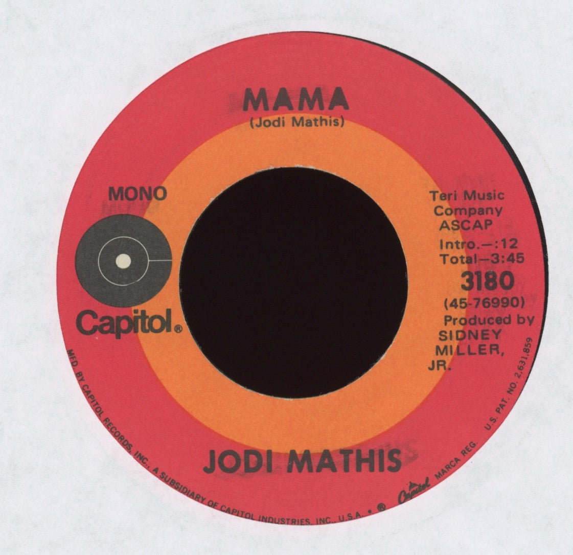 Jodi Mathis - Don't You Care Anymore on Capitol