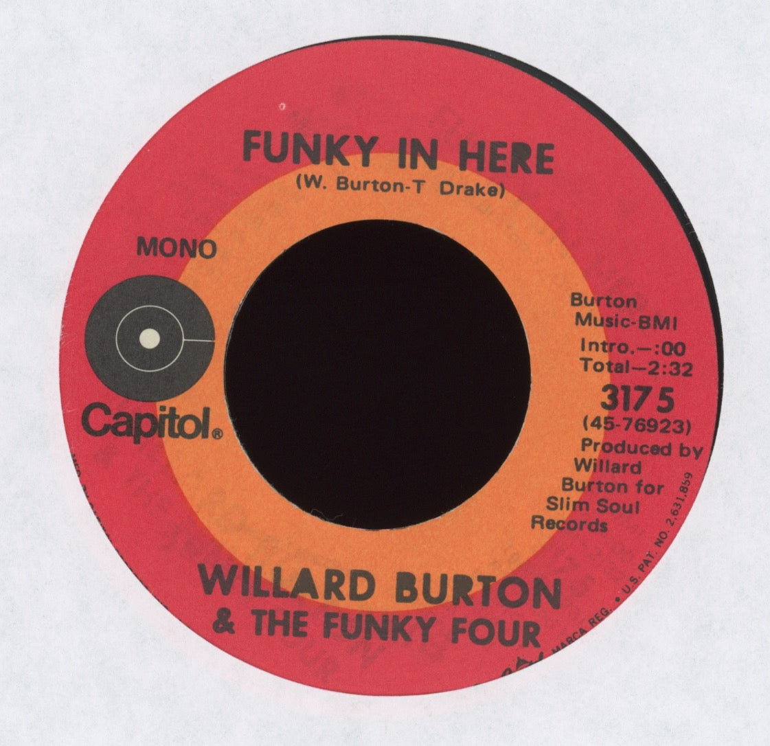 Willard Burton - Funky In Here on Capitol