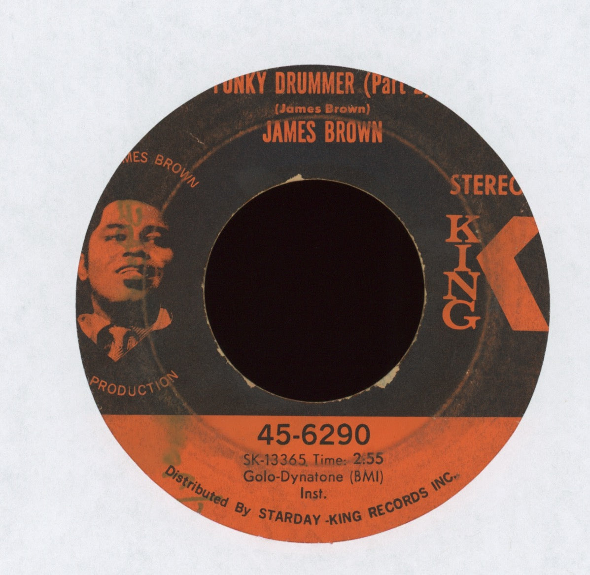 James Brown - Funky Drummer on King Funk 45