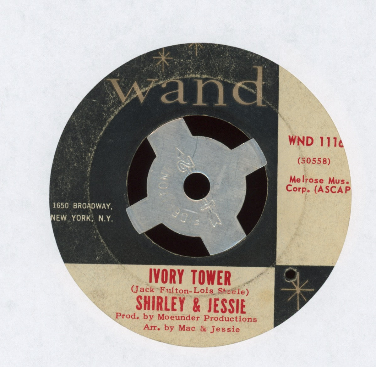 Shirley & Jessie - You Can't Fight Love on Wand Northern Soul 45
