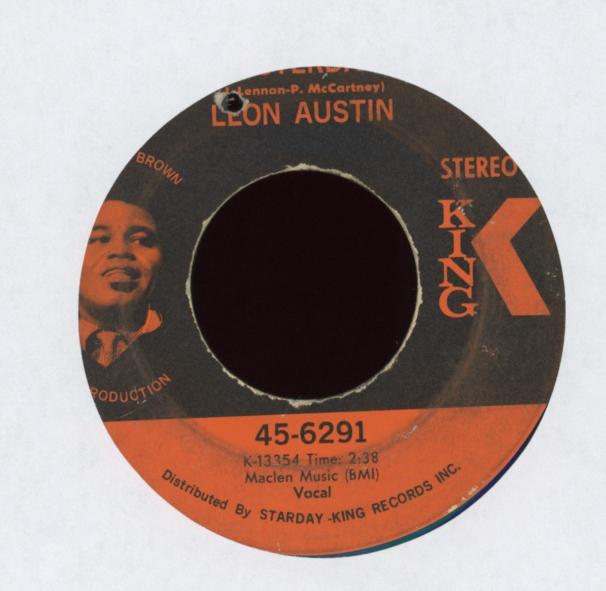 Leon Lee Austin - Steal Away on King Funk 45