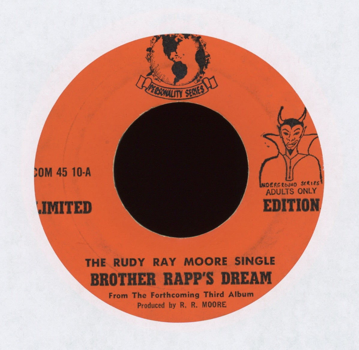 Rudy Ray Moore - Brother Rapp's Dream on Comedian's Inc. Funk 45