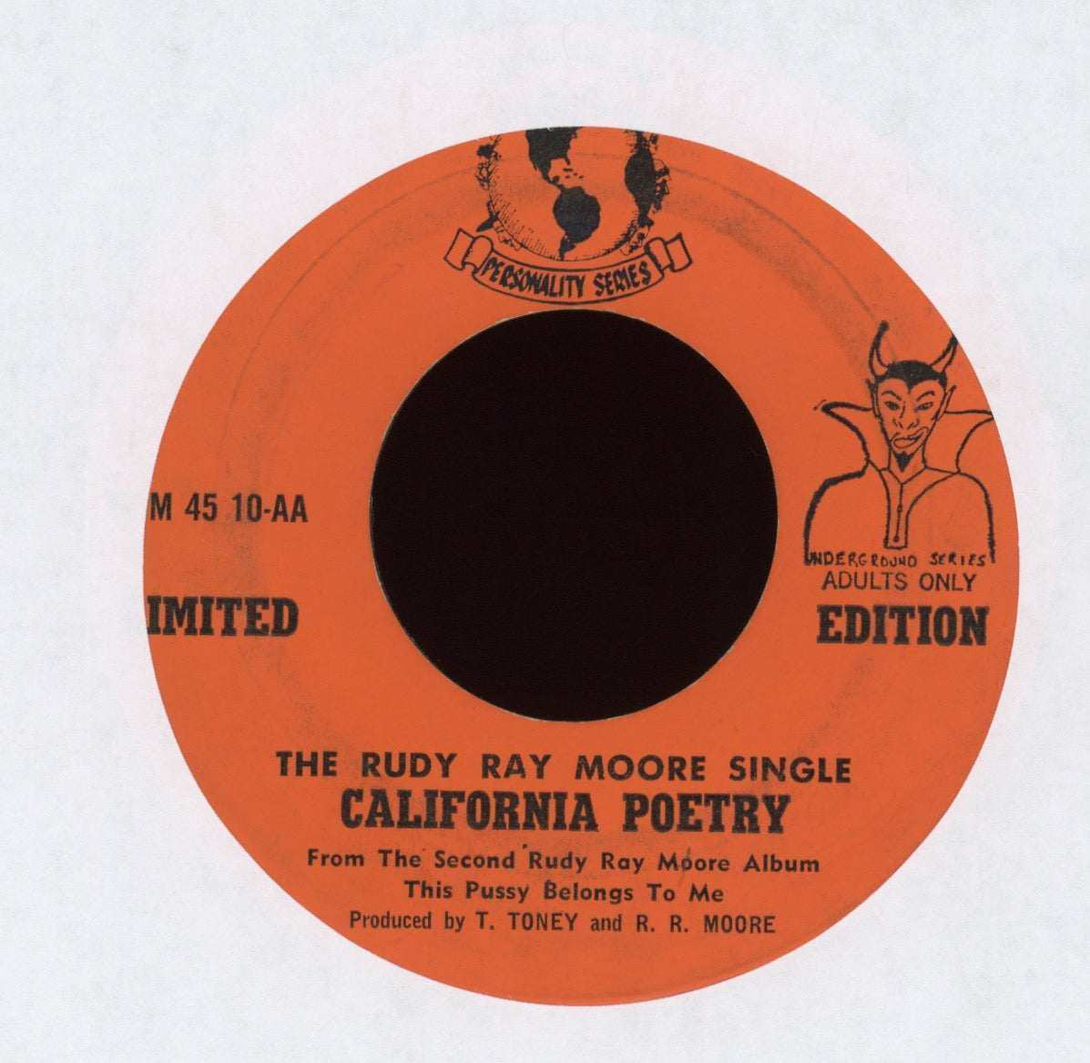 Rudy Ray Moore - Brother Rapp's Dream on Comedian's Inc. Funk 45