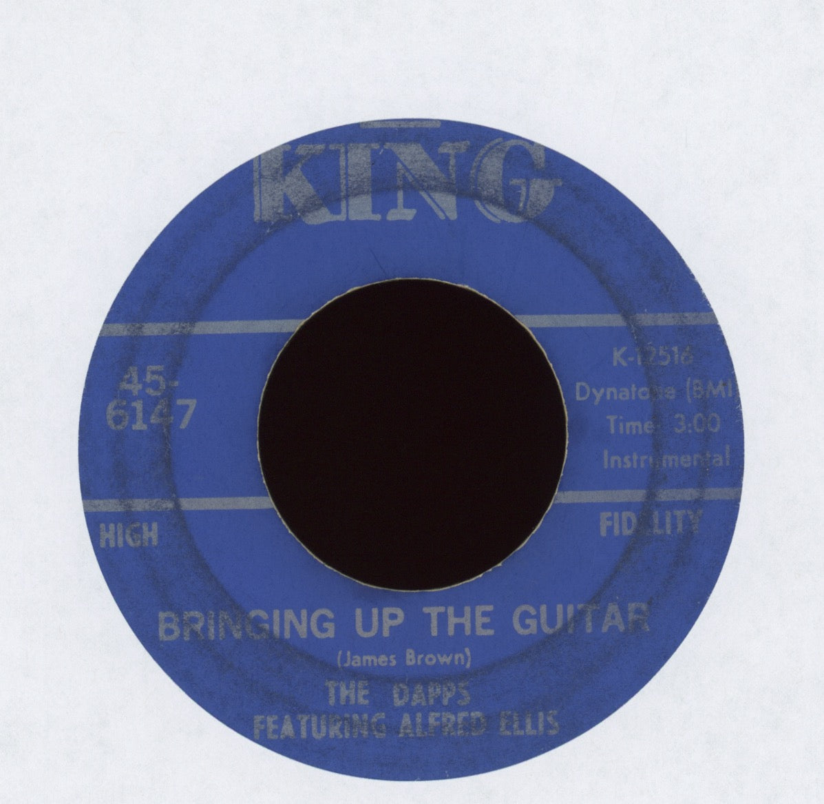 The Dapps - Bringing Up The Guitar on King Funk 45