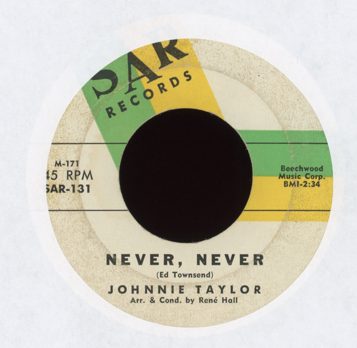Johnnie Taylor - Rome ("Wasn't Built In A Day") on SAR Northern Soul Popcorn 45