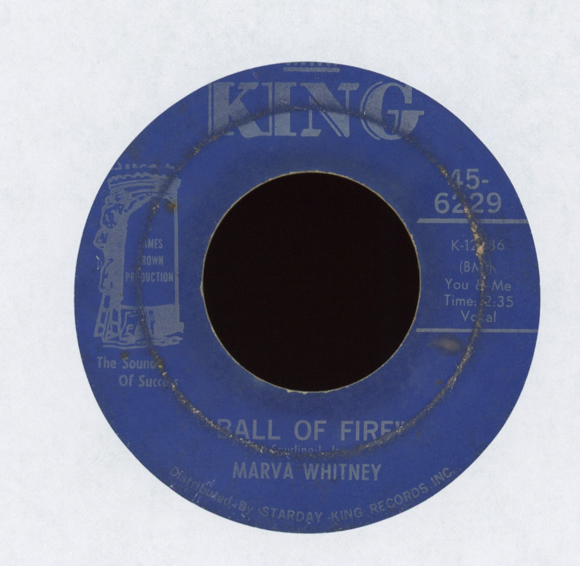 Marva Whitney - It's My Thing on King Funk 45