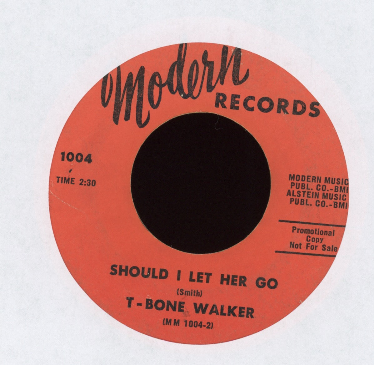 T-Bone Walker - Hey Hey Baby on Modern R&B 45