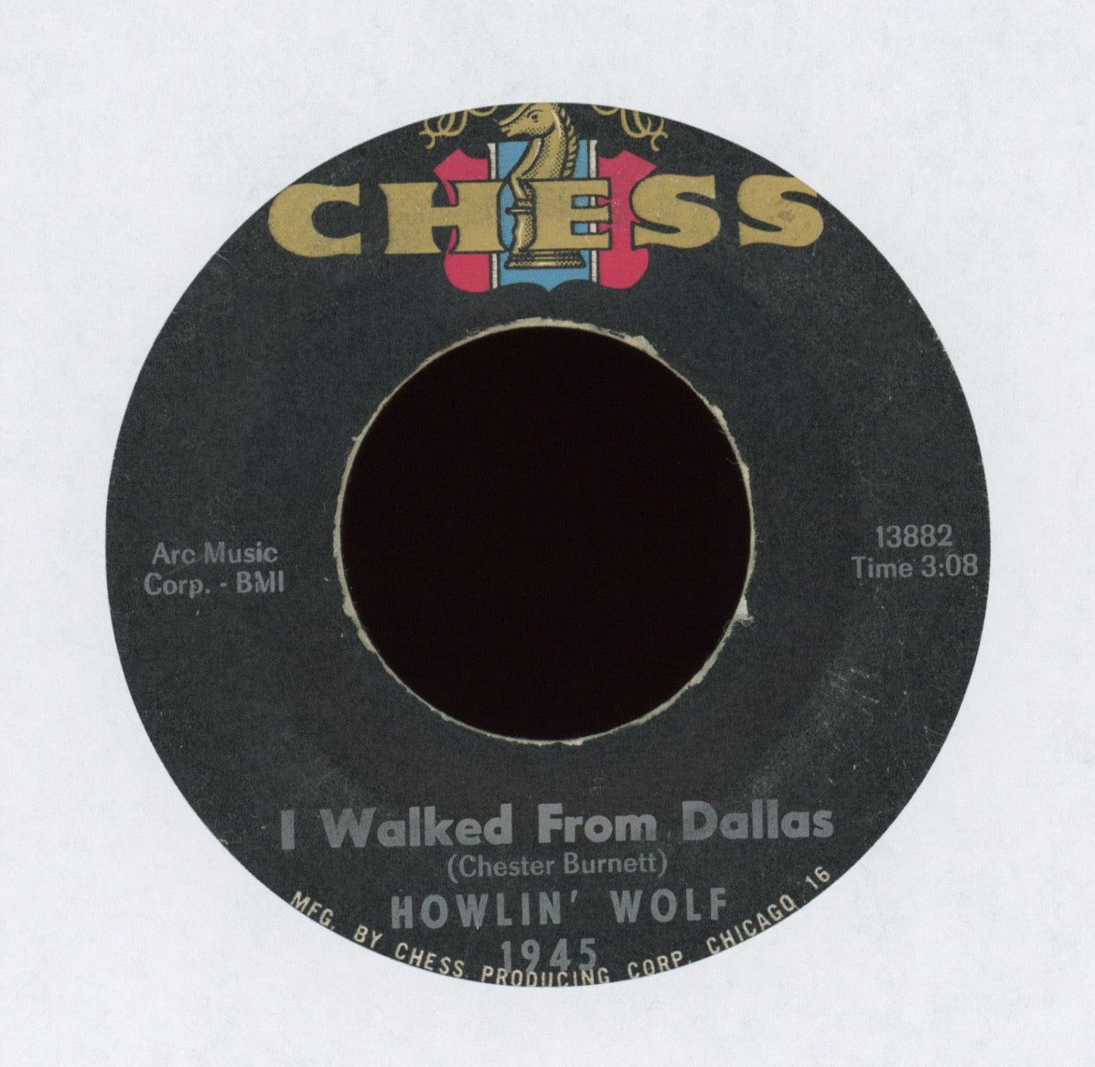 Howlin' Wolf - I Walked From Dallas on Chess R&B 45