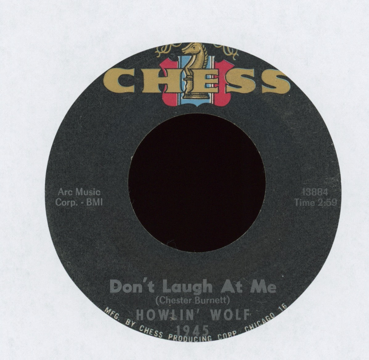 Howlin' Wolf - I Walked From Dallas on Chess R&B 45