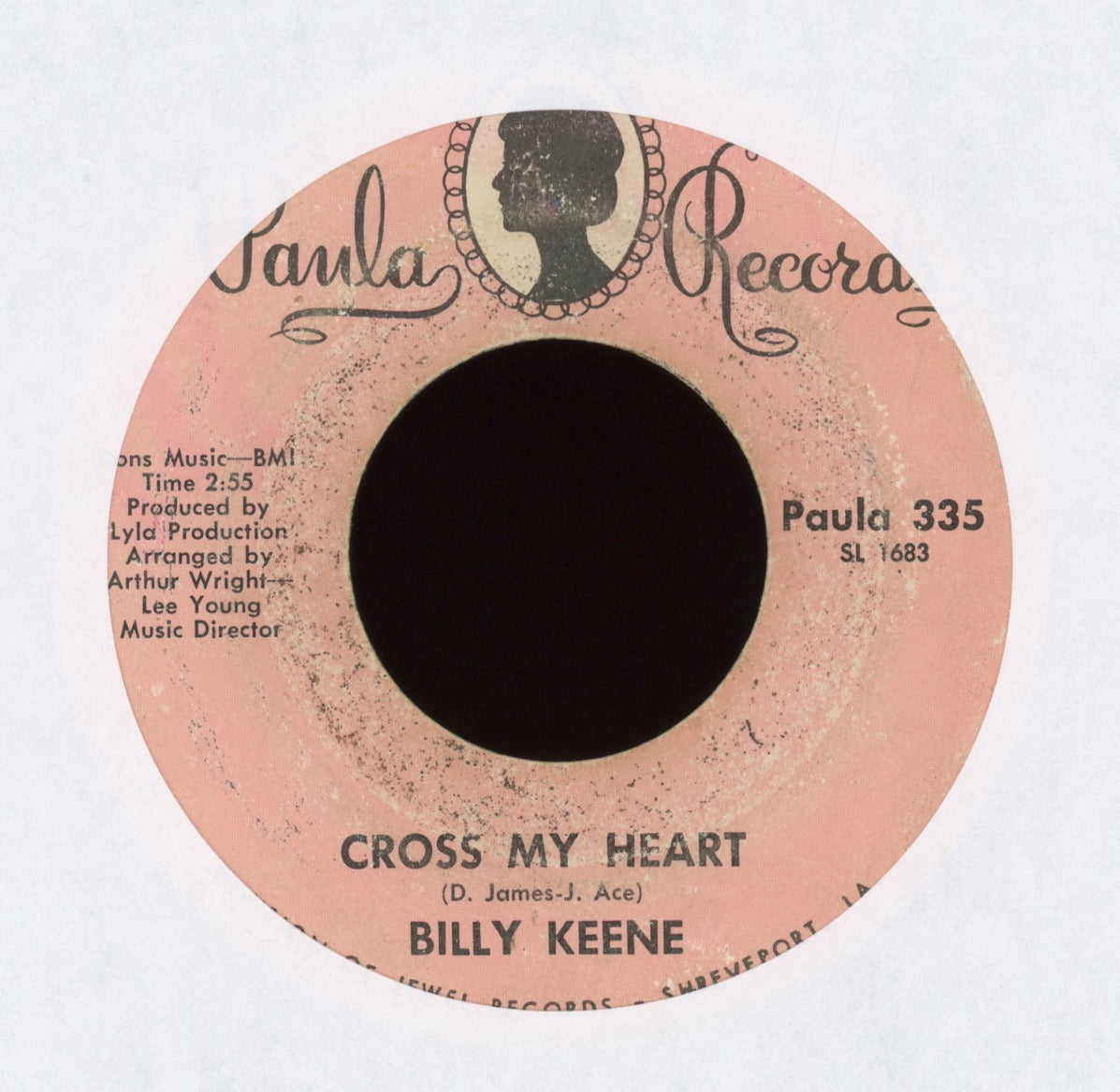 Billy Keene - Wishing & Hoping on Paula Northern Soul 45