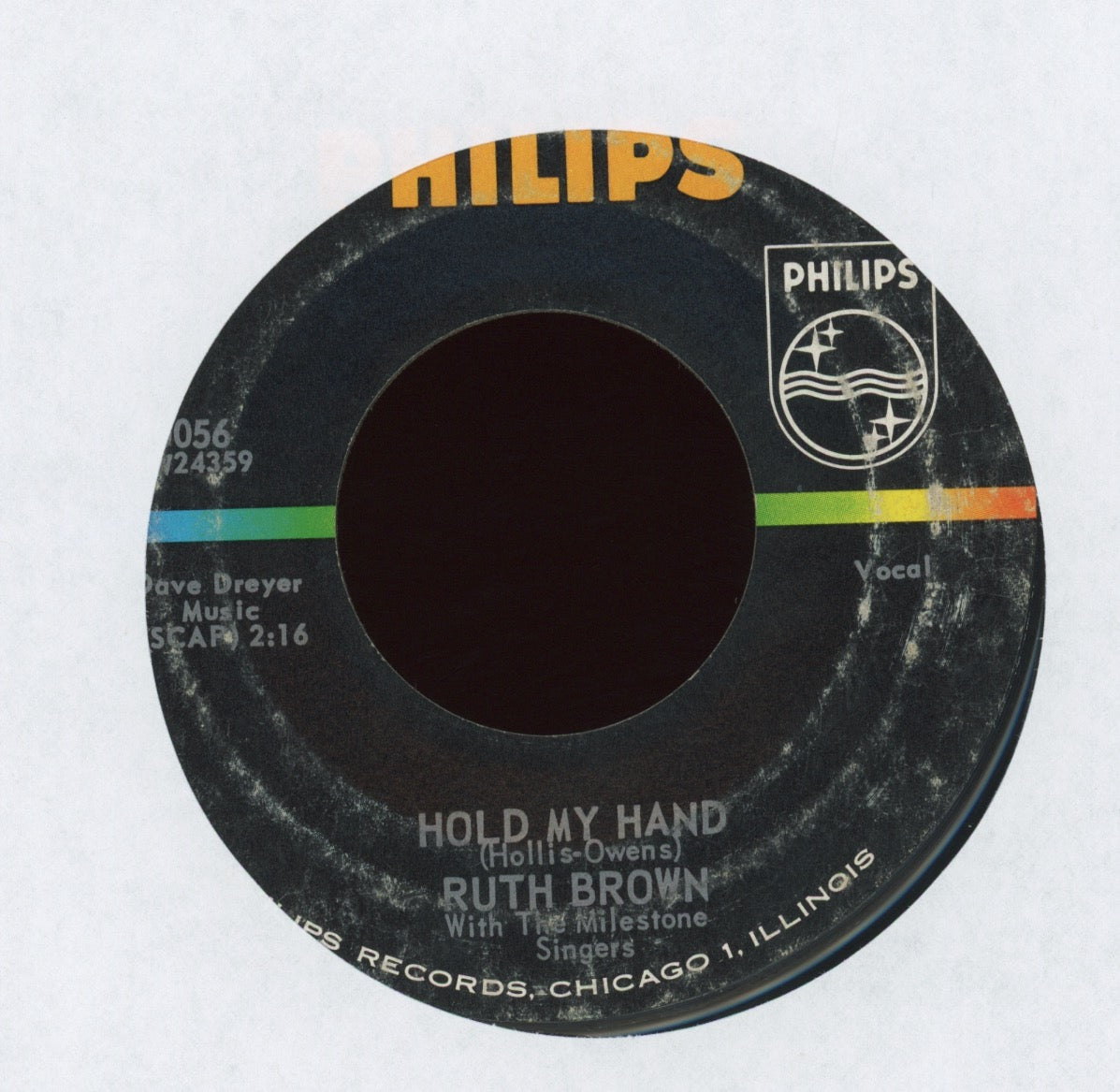Ruth Brown - Mama (He Treats Your Daughter Mean) on Philips R&B 45